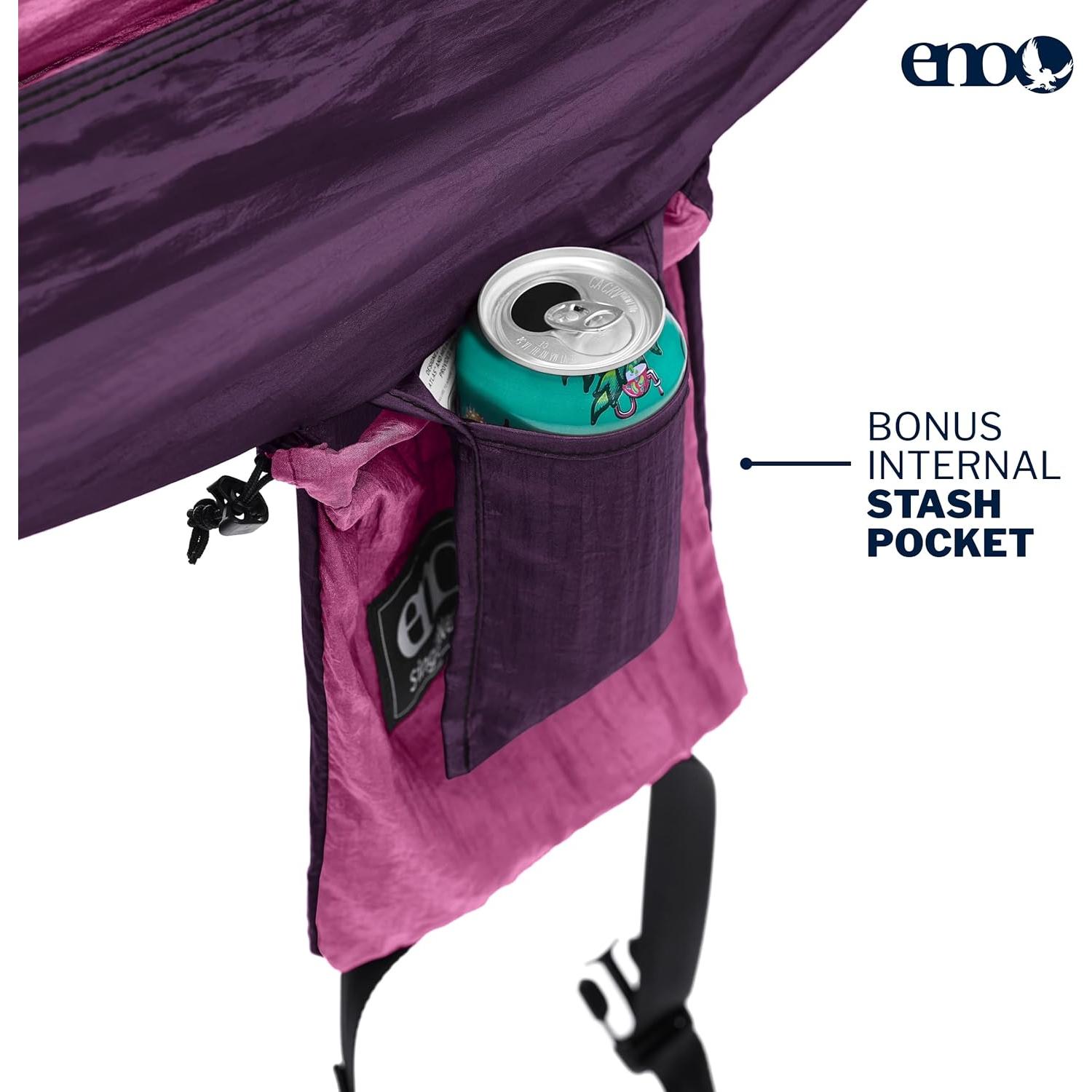 Hamaca Individual ENO SingleNest - Ligera 0.45 kg, 2.9 m