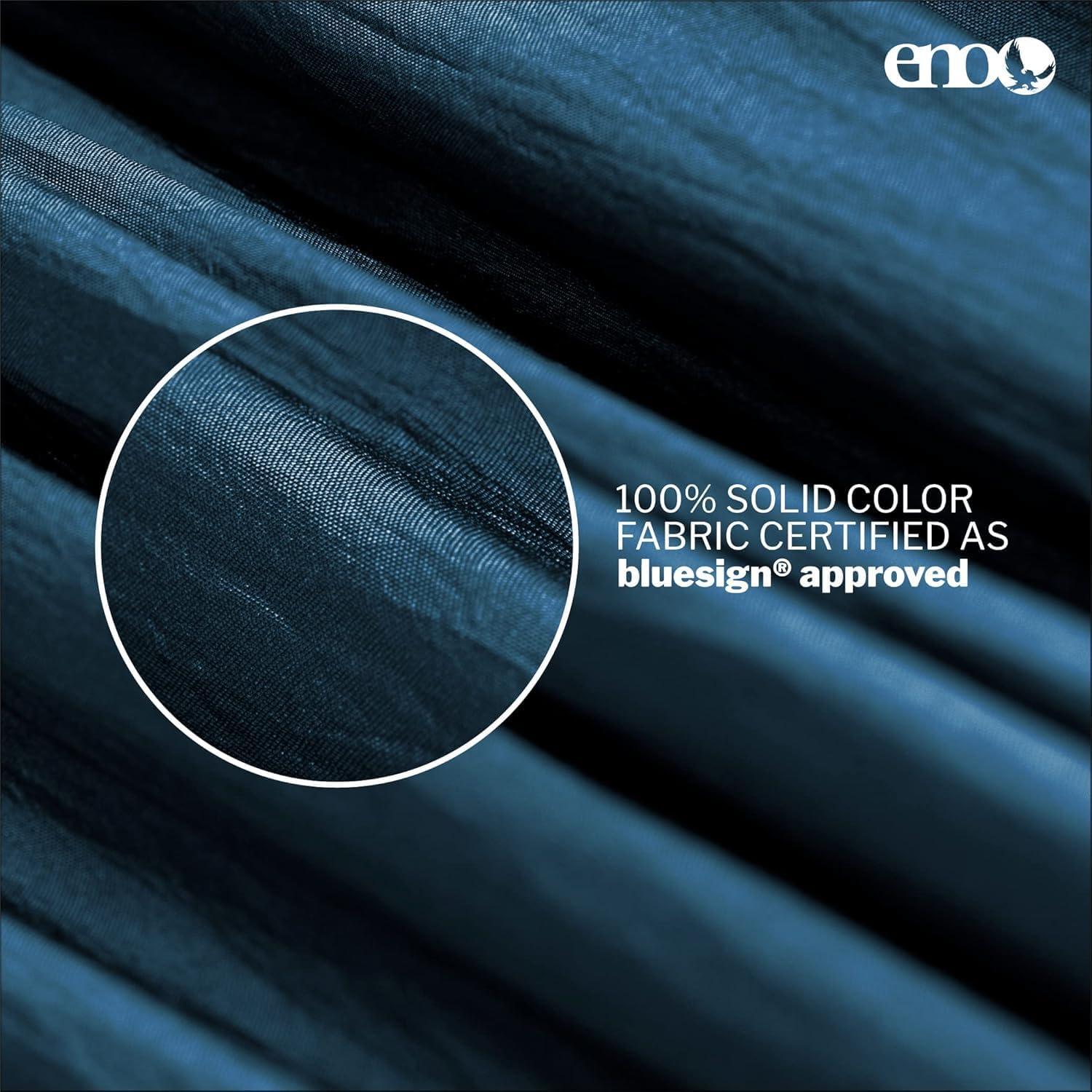 Hamaca ENO SingleNest - Ligera y Portátil - 1 Persona - 2.9m - Gris/Chartreuse