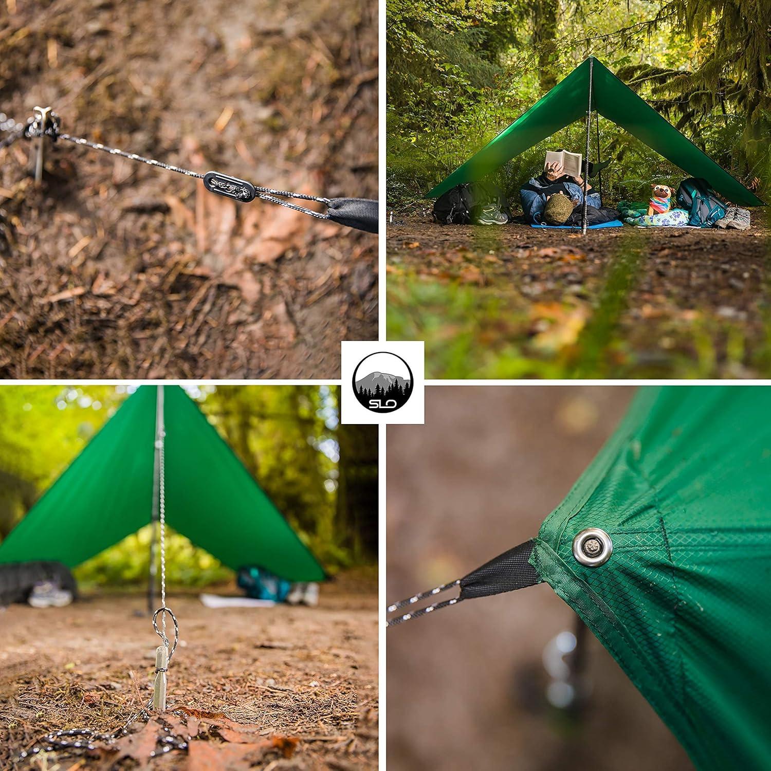 Hamaca de Camping Shanti Life con Red Antiinsectos y Lona Impermeable