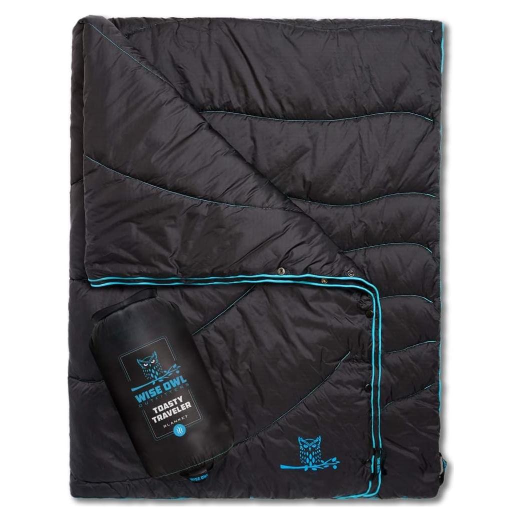 Manta de Camping Wise Owl Outfitters - Nylon A Prueba de Agua 198x140 cm