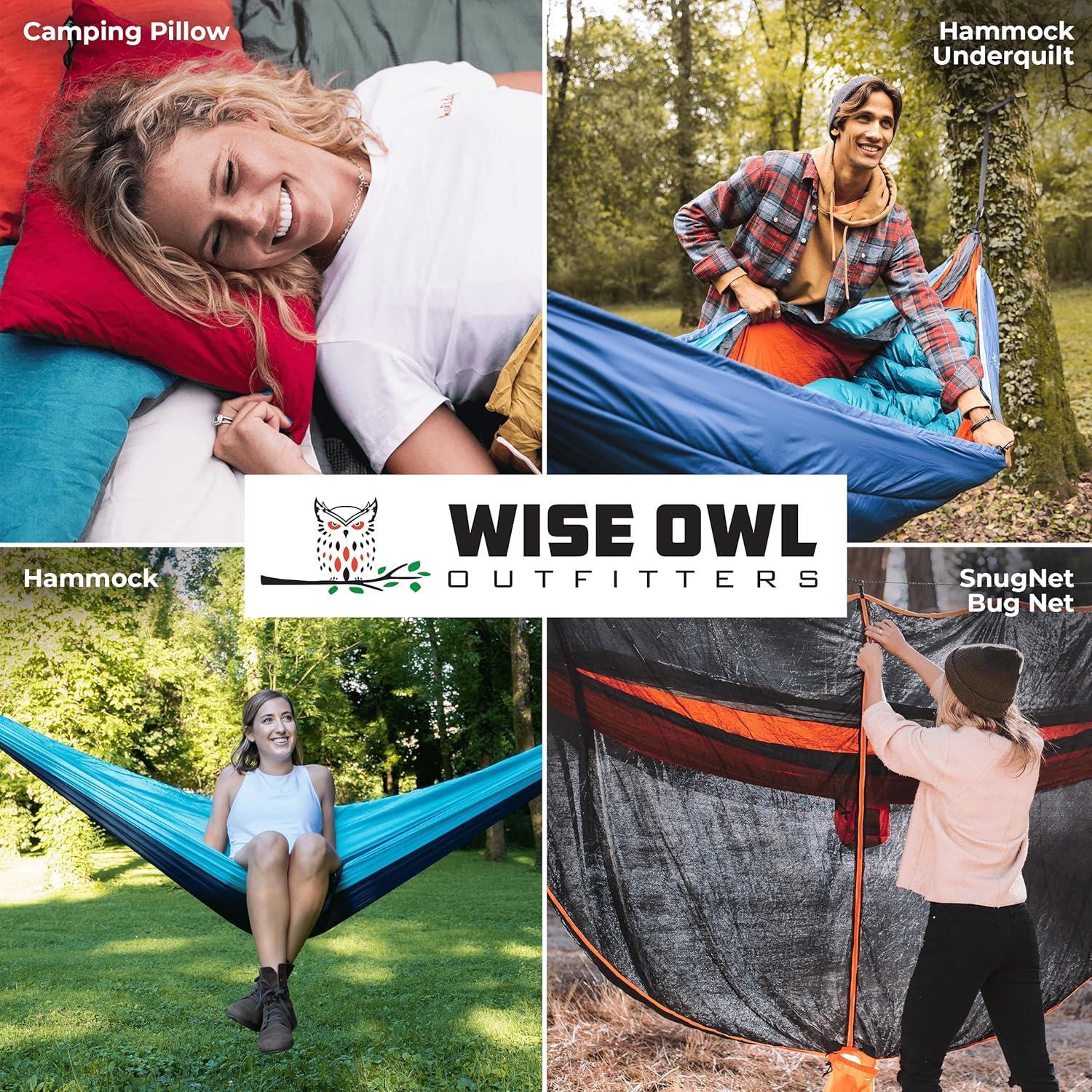 Manta de Camping Wise Owl Outfitters - Nylon A Prueba de Agua 198x140 cm