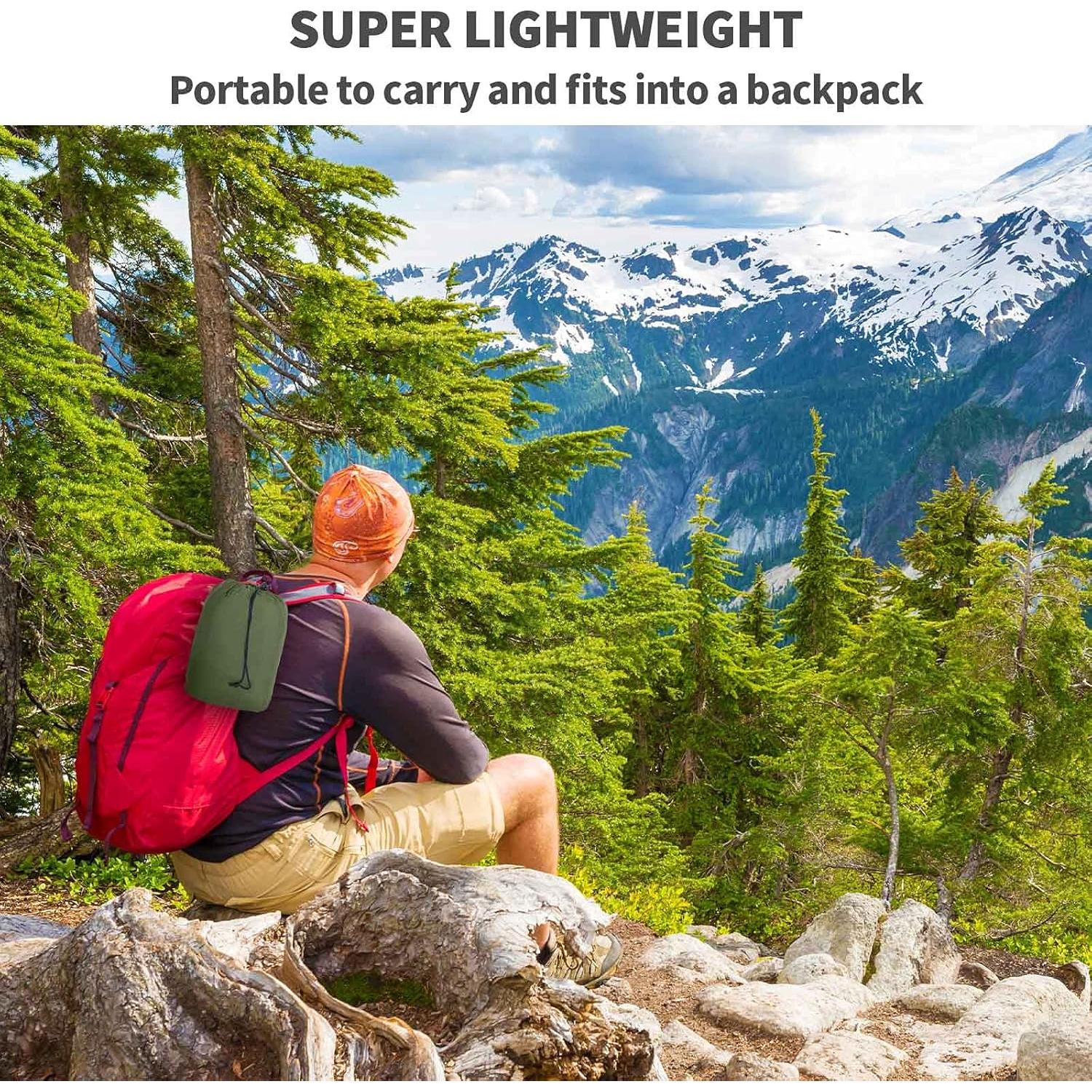 Hamaca de Camping Gymolo con Red Mosquitos y Lona Impermeable