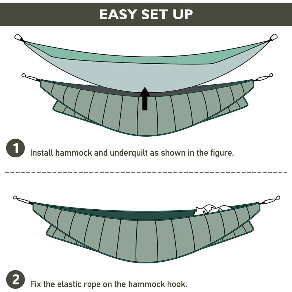 Funda Inferior Doble HIKERBRO 250x170cm 4 Temporadas Camping
