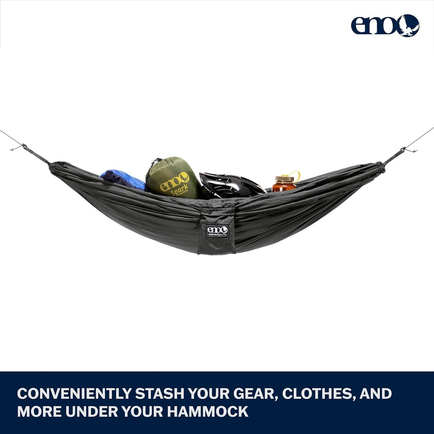 Sling de equipo Underbelly ENO para hamaca - Carbón