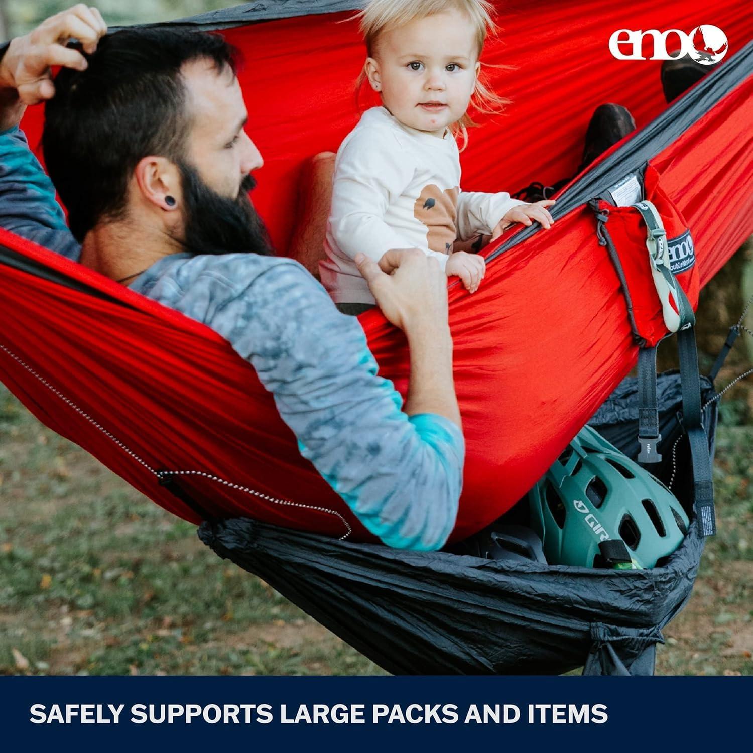 Sling de equipo Underbelly ENO para hamaca - Carbón