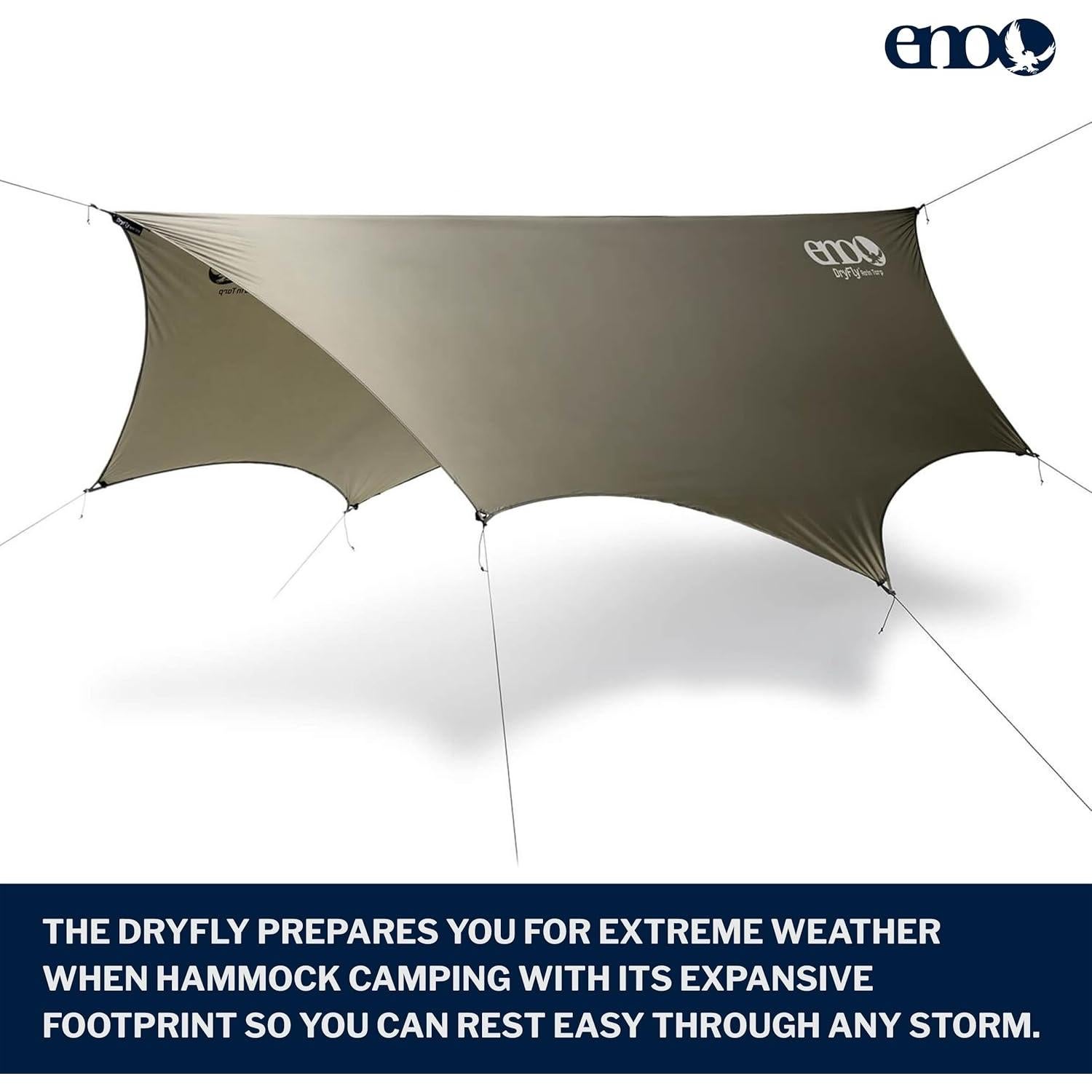Tarp de Lluvia ENO DryFly Ultraligero para Hamaca 0.62 kg