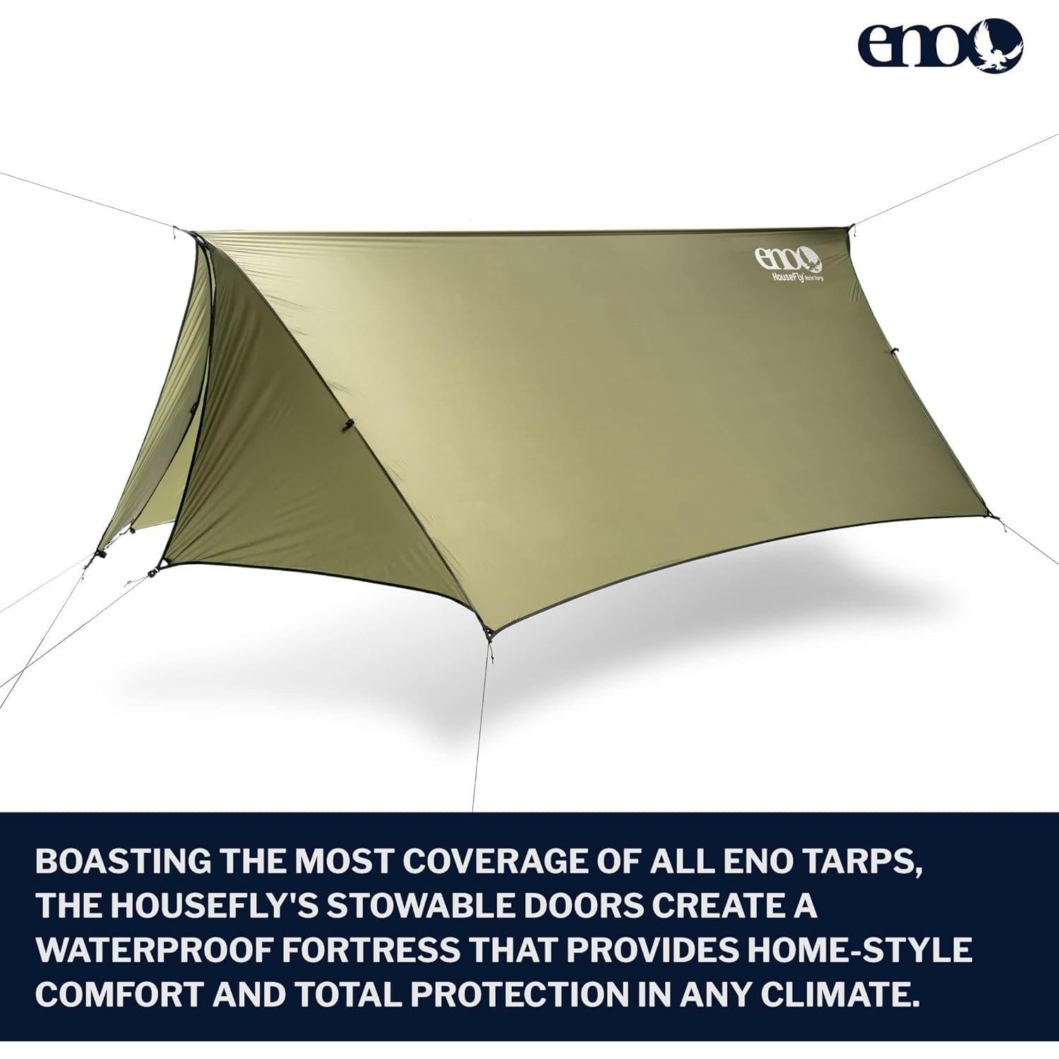 Lona de Lluvia ENO HouseFly Ultraligera 3.25x2.69m Impermeable