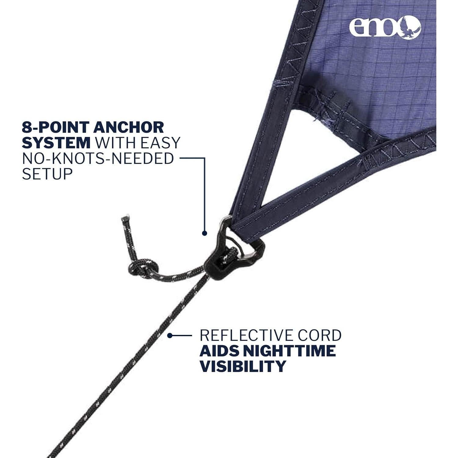 Lona de Lluvia ENO DryFly Impermeable 3.2x2.8m para Camping