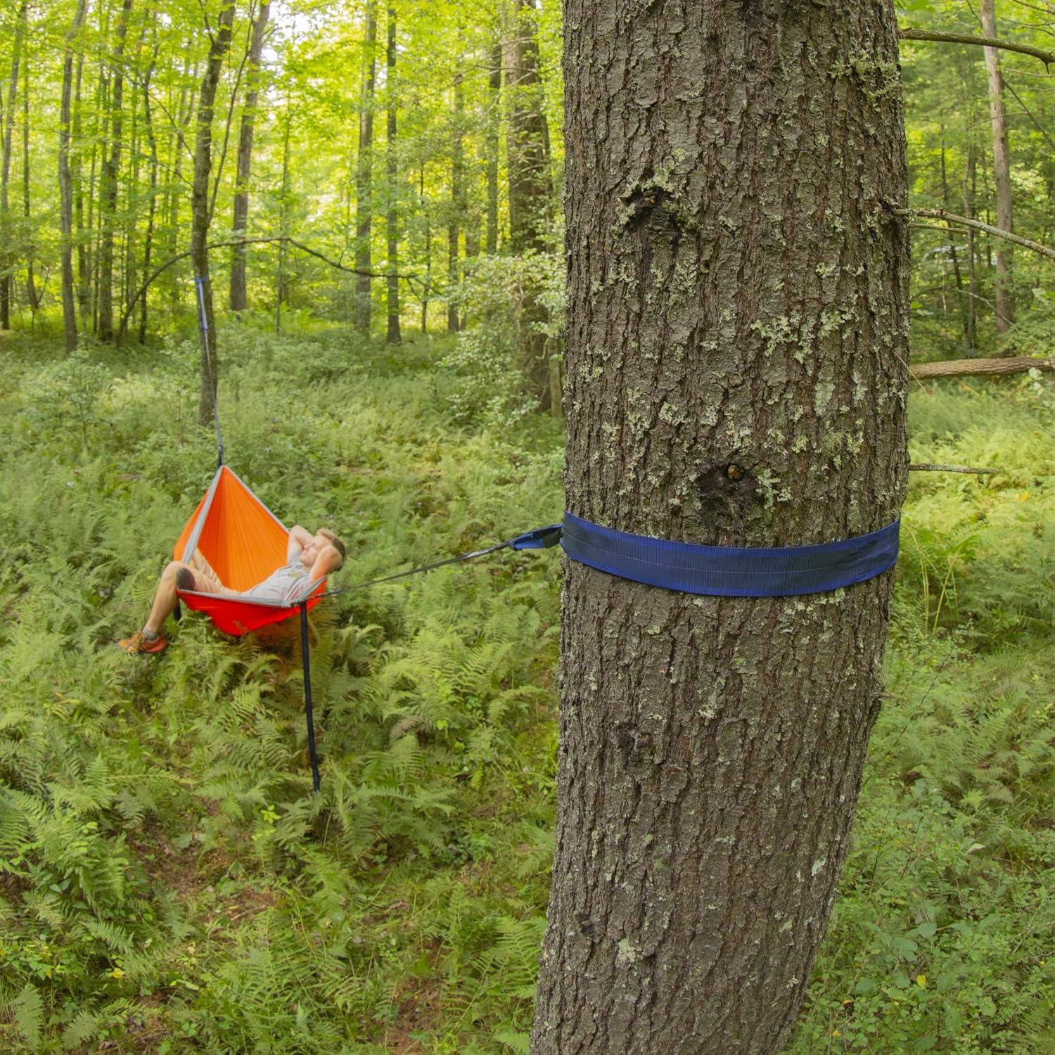 Cintas Utilitarias Atlas EXT ENO para Hamacas - 2 Piezas, Carbón/Navy