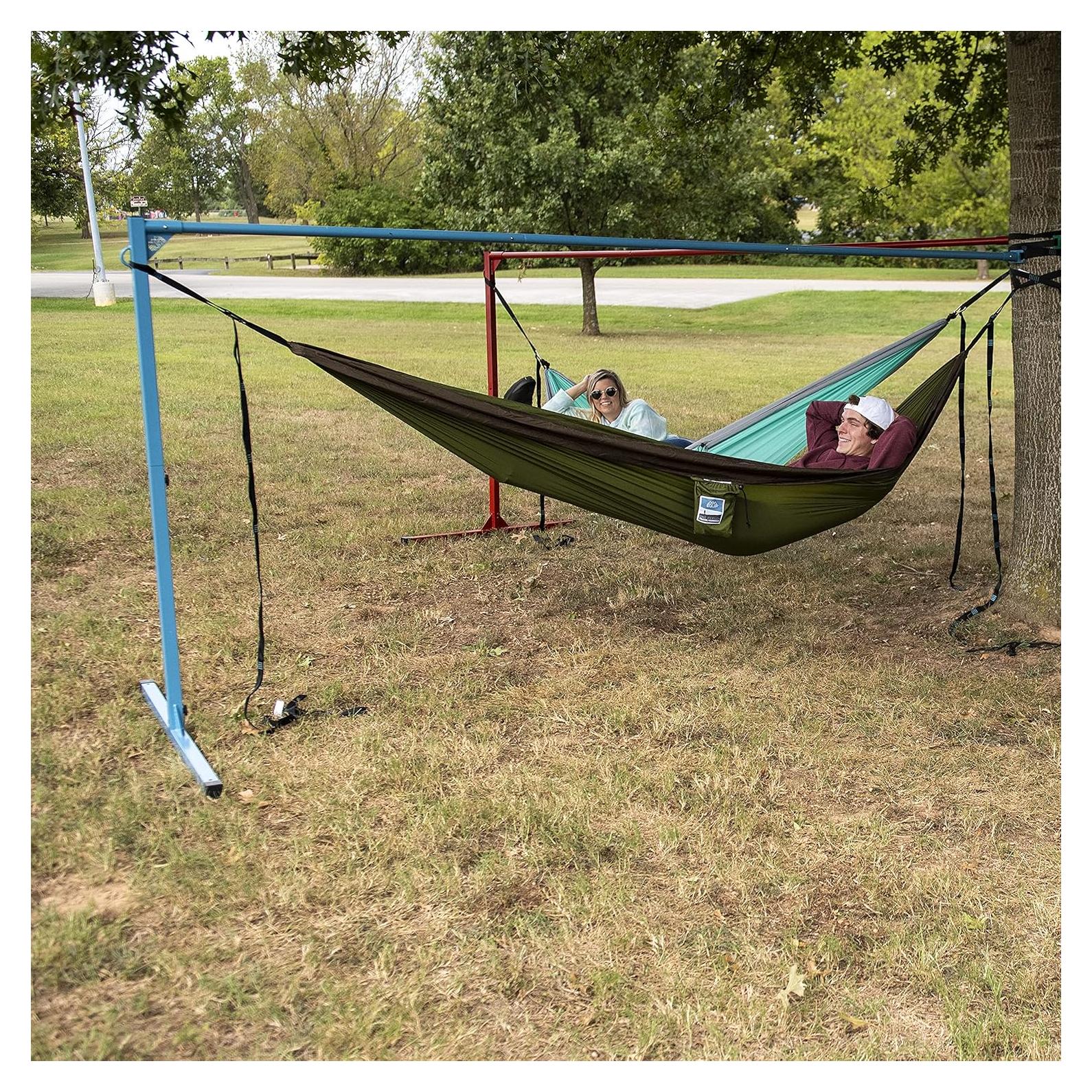 Soporte de Hamaca Portátil Equip - Capacidad 181 kg - Azul