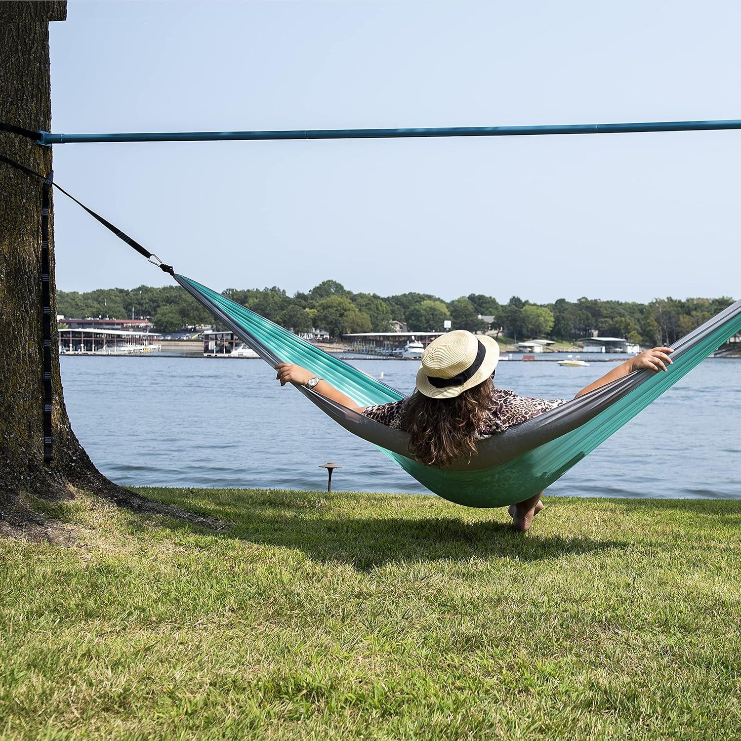 Soporte de Hamaca Portátil Equip - Capacidad 181 kg - Azul
