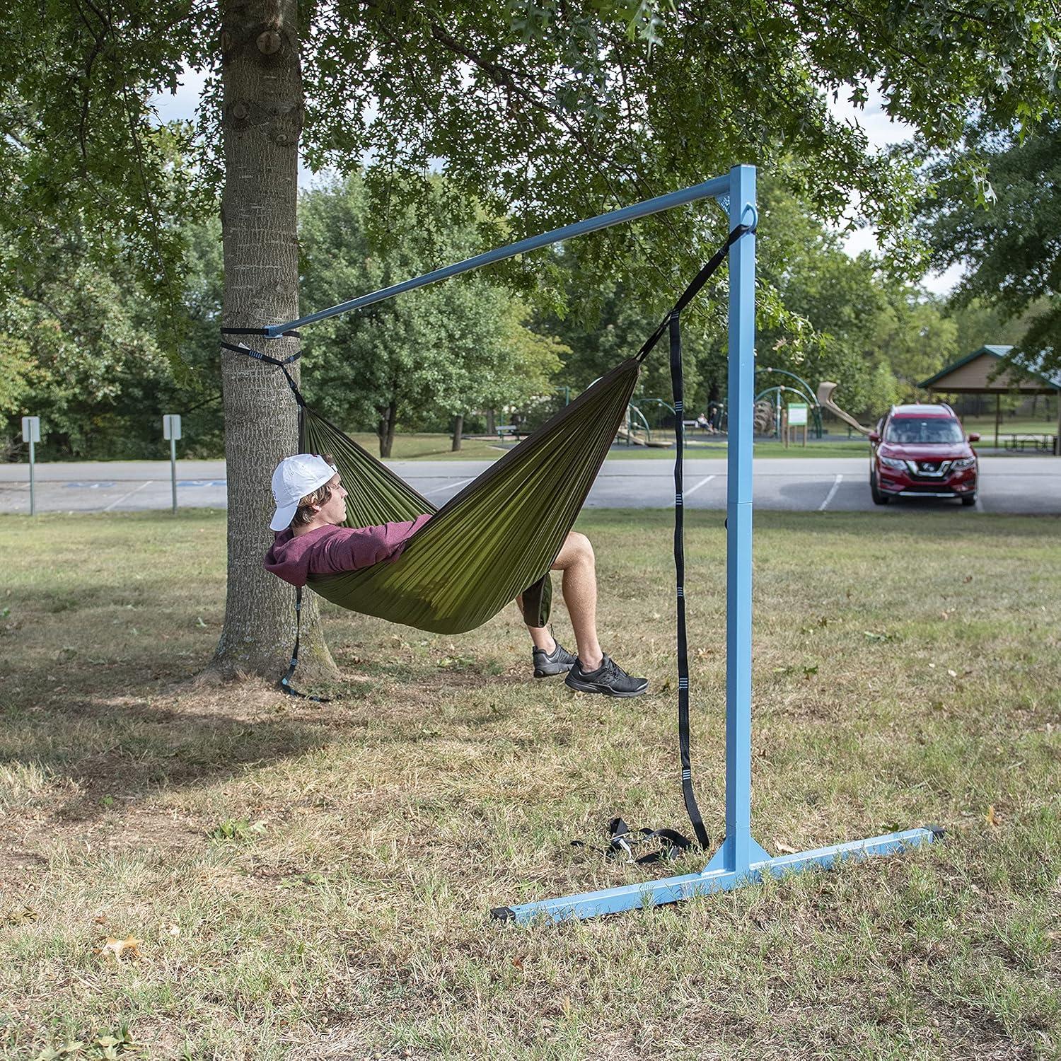 Soporte de Hamaca Portátil Equip - Capacidad 181 kg - Azul