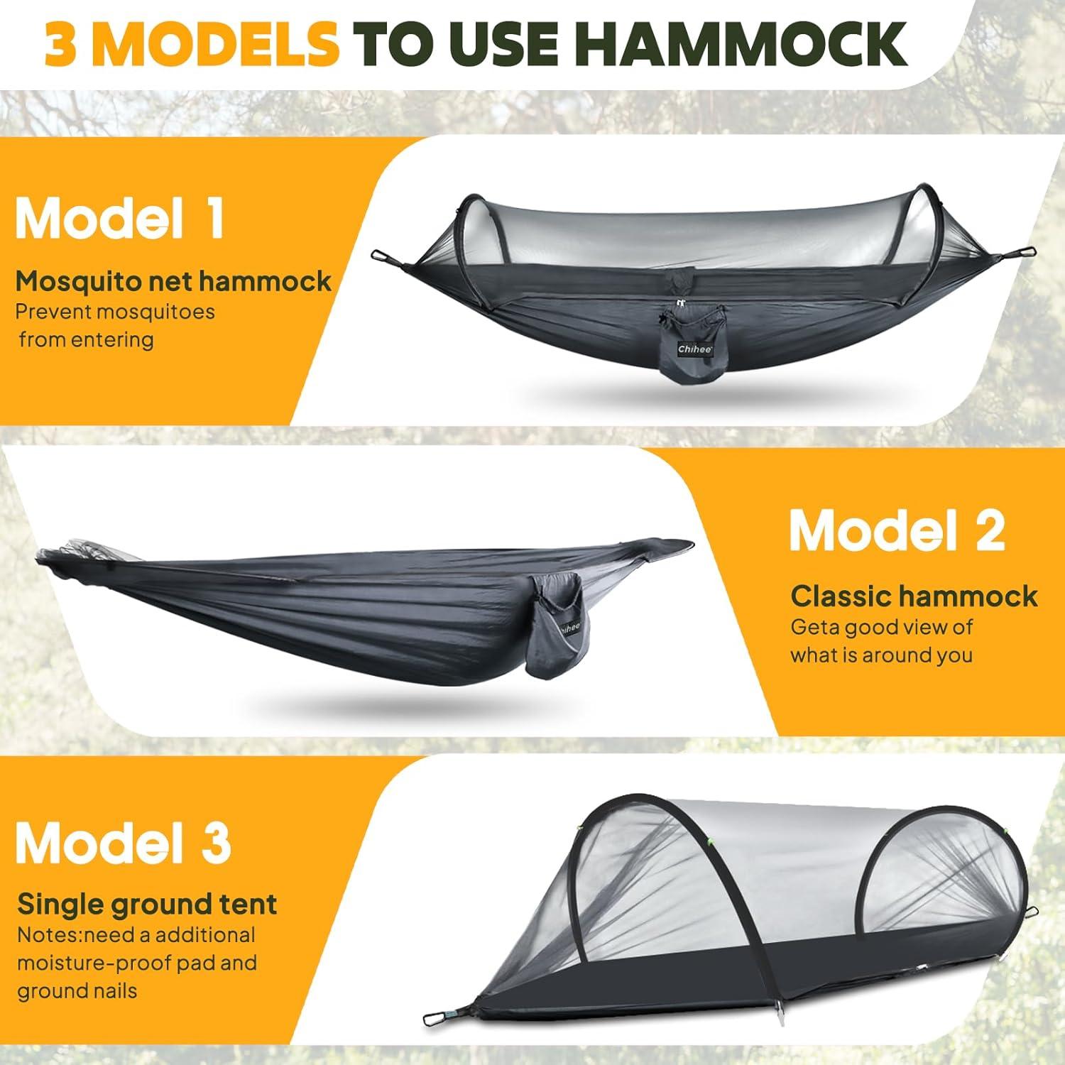 Hamaca de Camping Chihee Ultra-Ligera 299kg Nylon Paracaídas