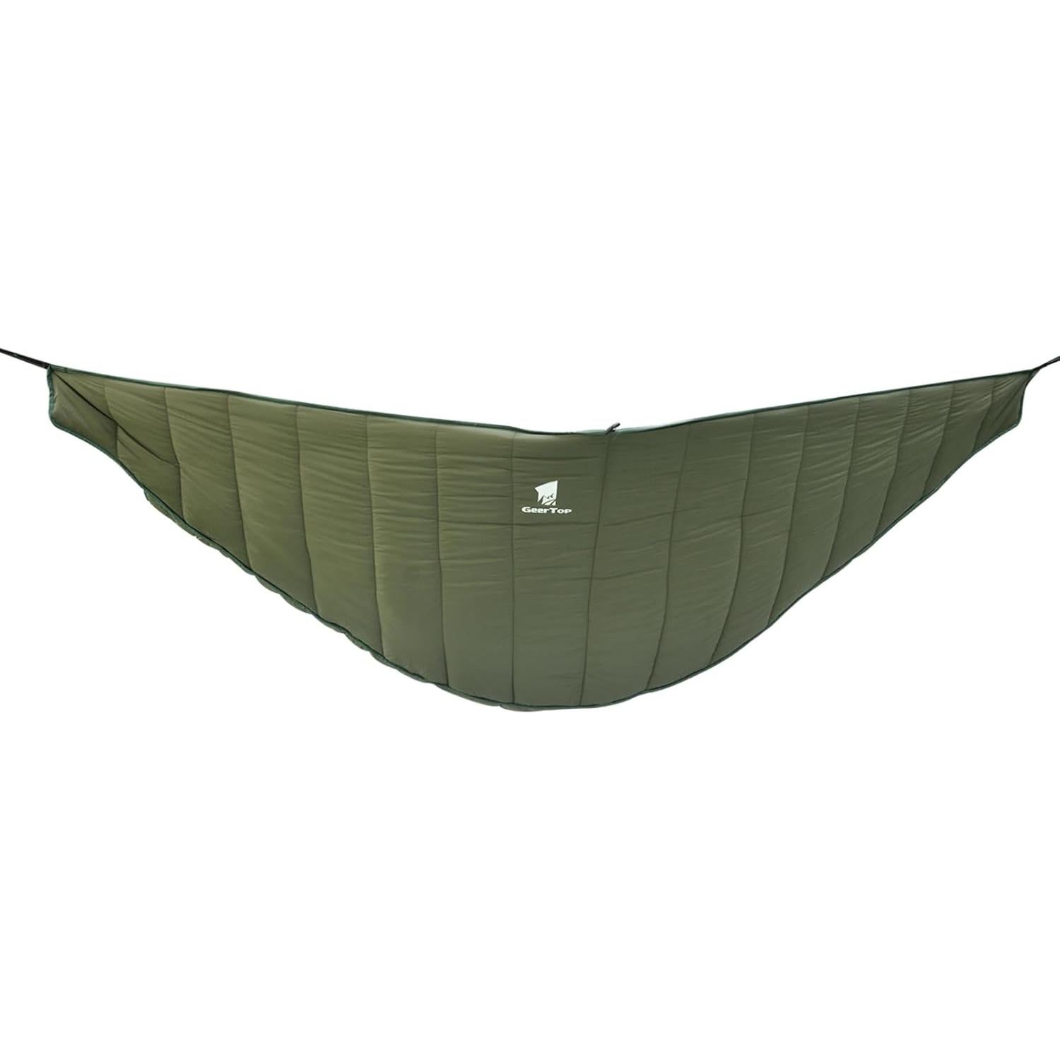 Saco de Dormir Térmico Doble GEERTOP 250x170 cm Verde Lunar