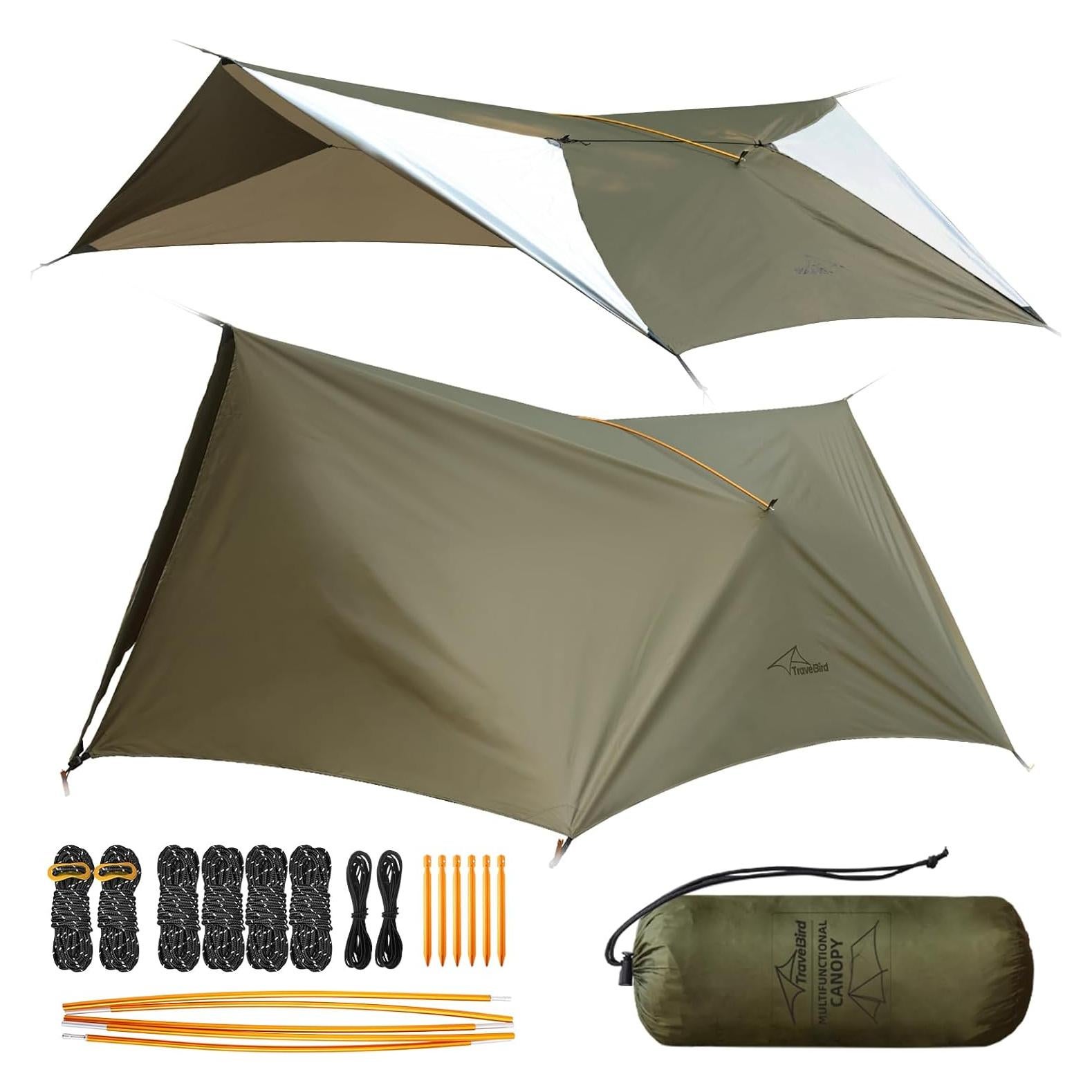 Tarp Impermeable Travel Bird 4.27x2.74m para Camping