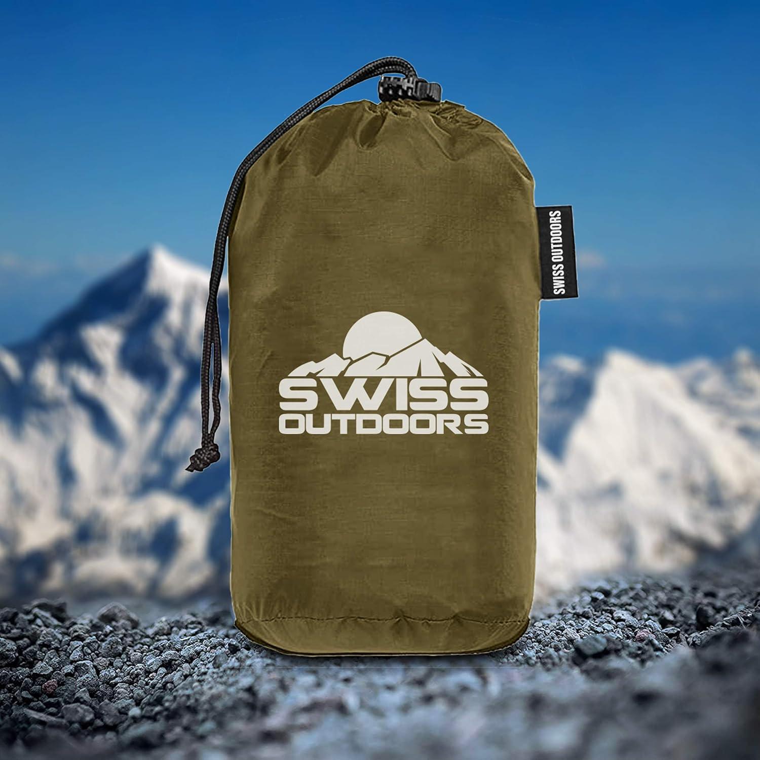 Toldo de Lluvia Swiss Outdoors 3.66x2.74m Impermeable Verde