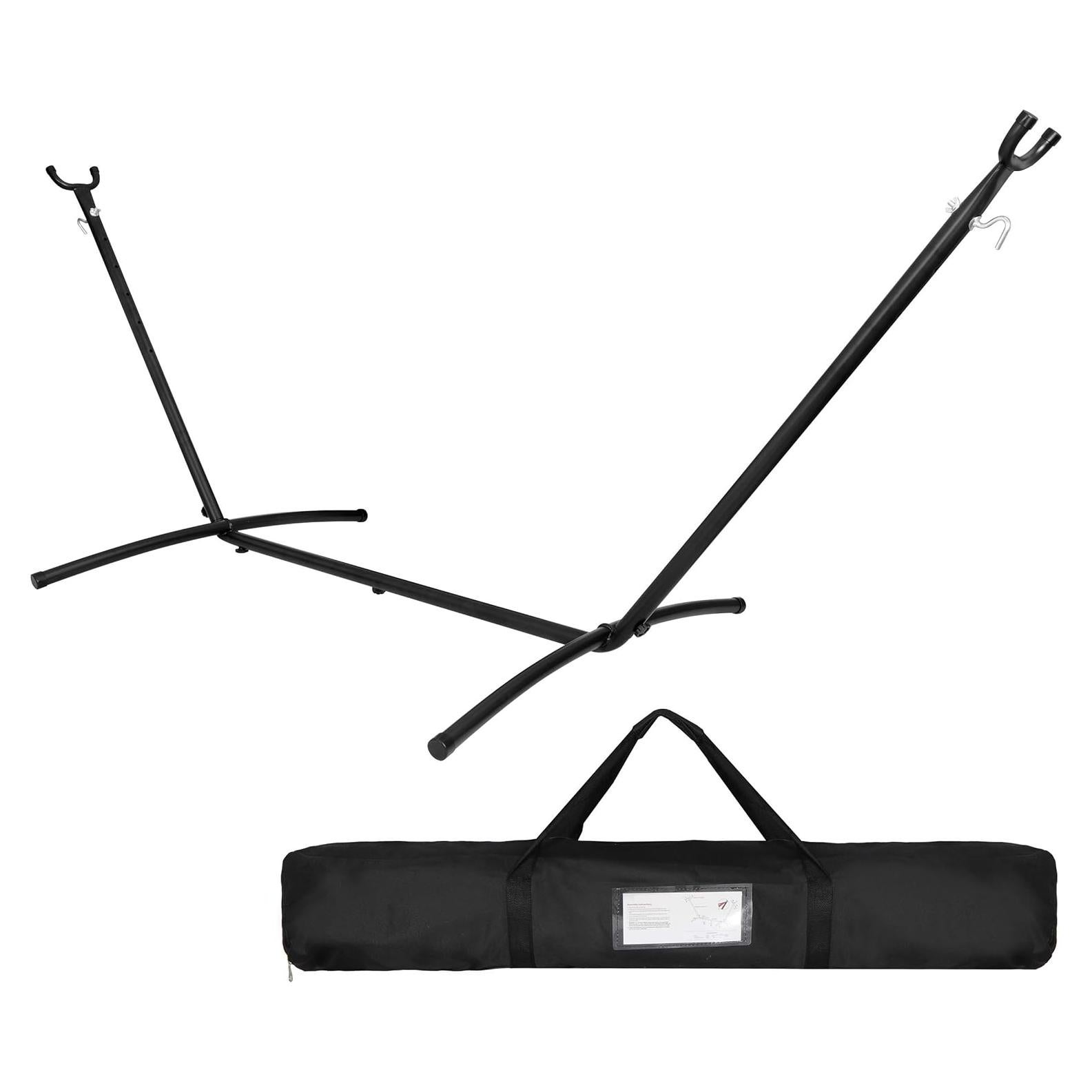 ZENY 9Ft Hammock Stand, Heavy Duty Steel Hammock Frame 2 Person, 450Lbs Capacity, Indoor Outdoor Yard Patio Porch Bedroom Hammock Swing Stand, Portable Carrying Case