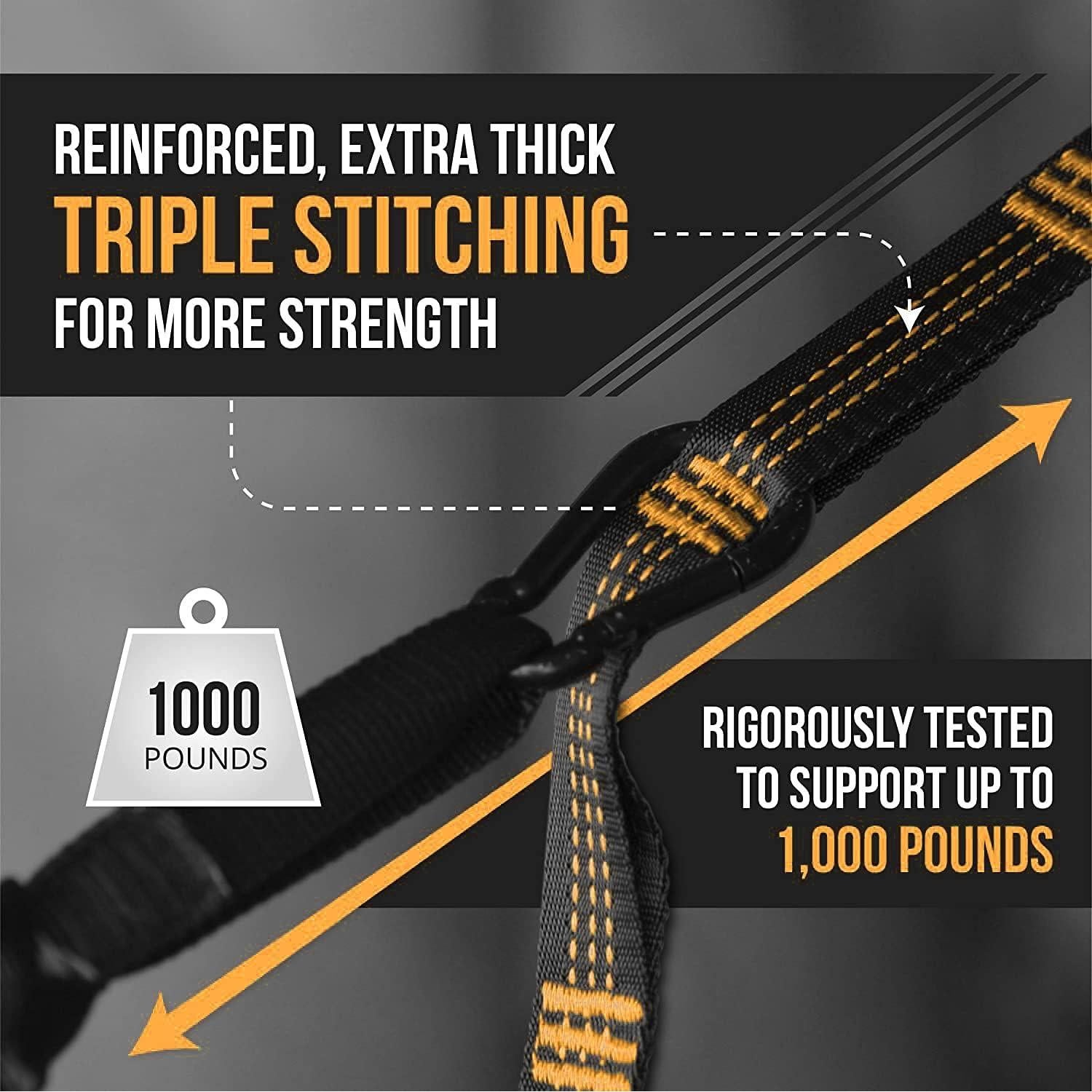 Correas de Hamaca Bear Butt Kodiak 6.1m 1000lbs Naranja