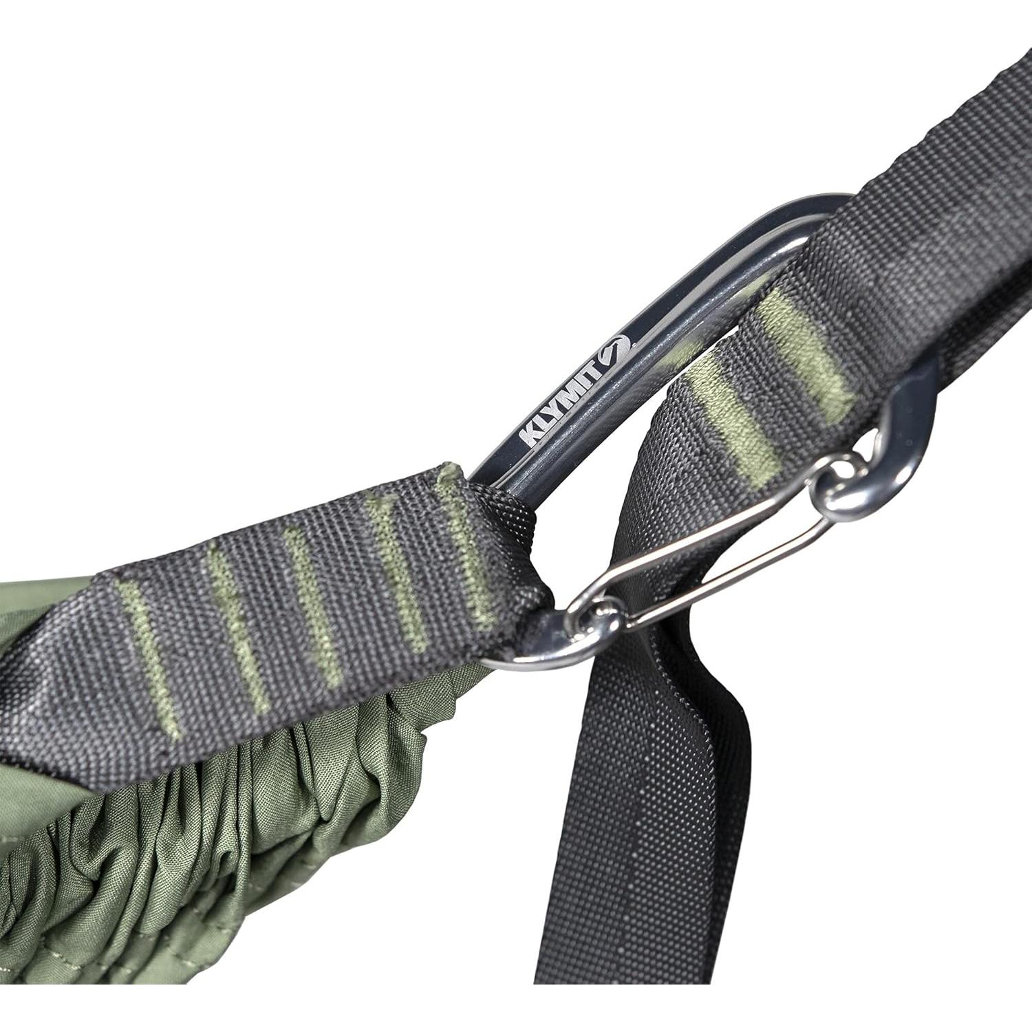 Klymit Single Traverse Hammock, Portable Hammock for Camping, Green