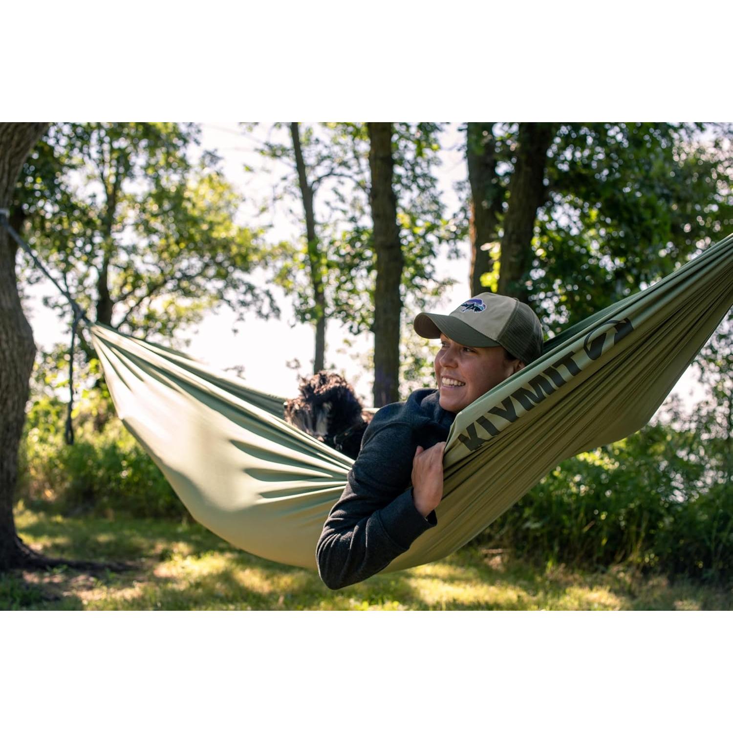 Hamaca de Camping Klymit 181 kg Rosa - Plegable y Duradera