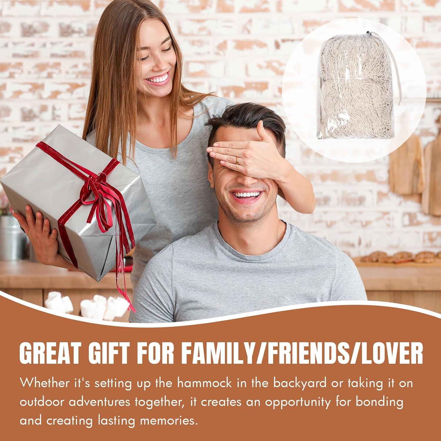 Hamaca Maya Tejida a Mano HappyPicnic Matrimonial 304.8x170.2cm