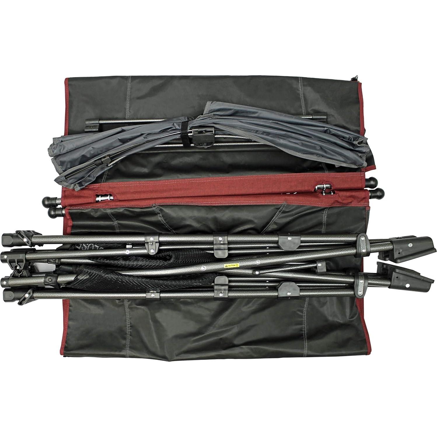 Hamaca Plegable Zenithen con Techo Retráctil para Camping