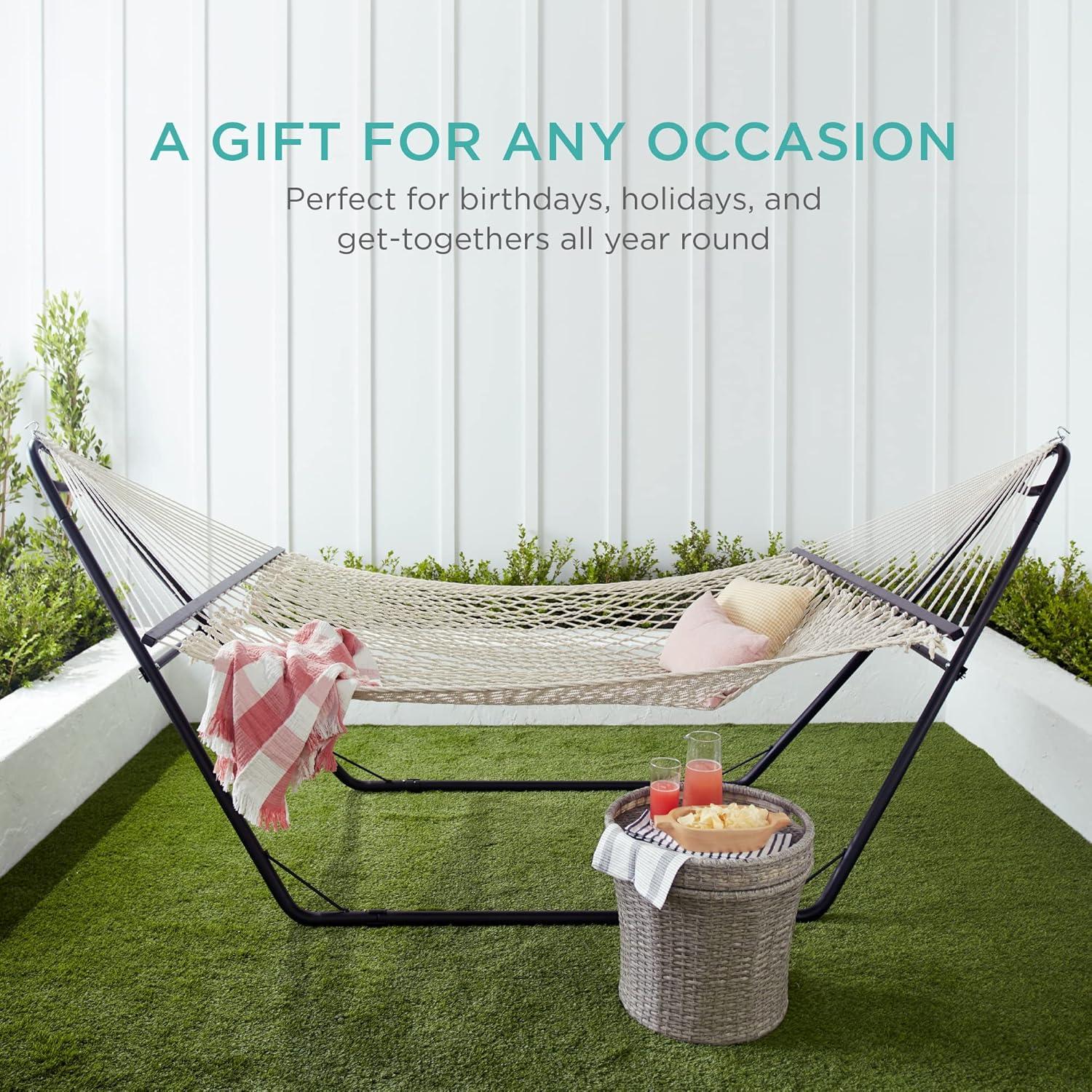 Hamaca Doble Mejor Opción Productos Algodón 204kg Jardín