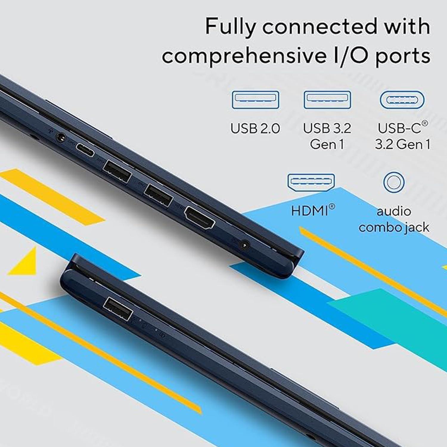 Laptop ASUS Vivobook 14" FHD, i3-1215U, 16GB RAM, 512GB SSD