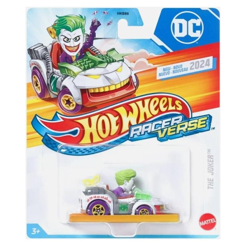 Coche Hot Wheels RacerVerse El Joker 1:64 para Pista