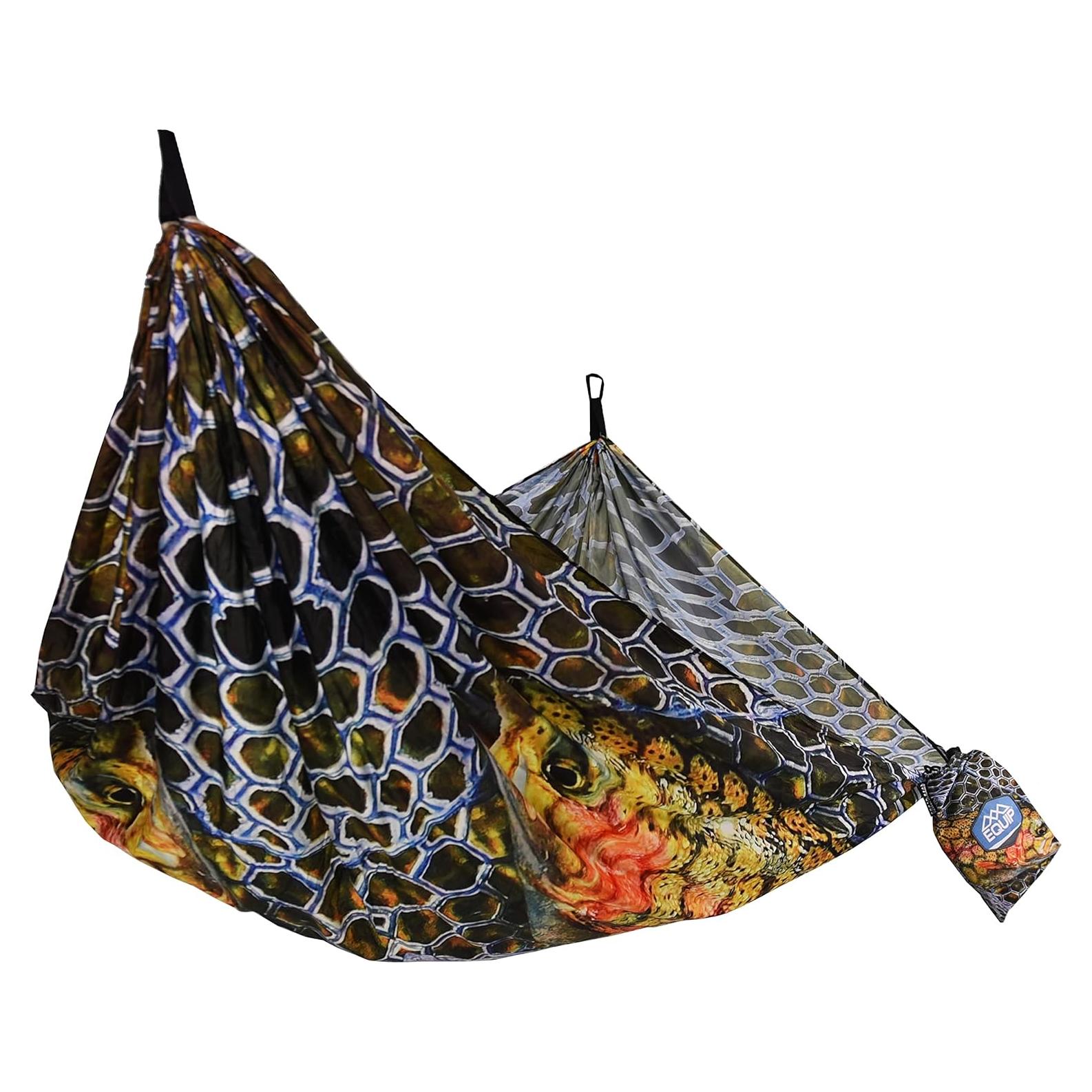 Hamaca Ligera Equip para Camping 1 Persona 181kg Trucha