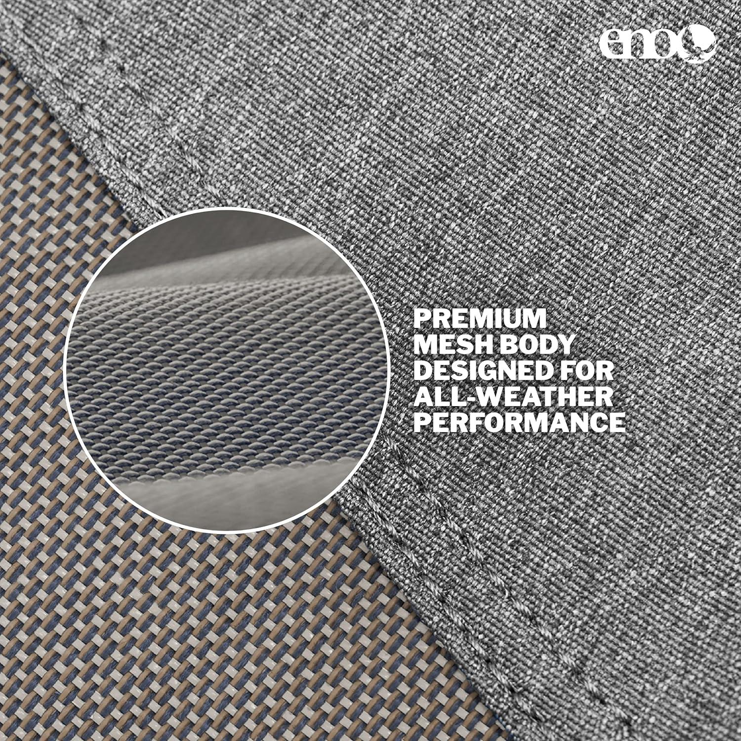 Hamaca Doble ENO SuperNest SL - Gris Piedra, 240x140 cm