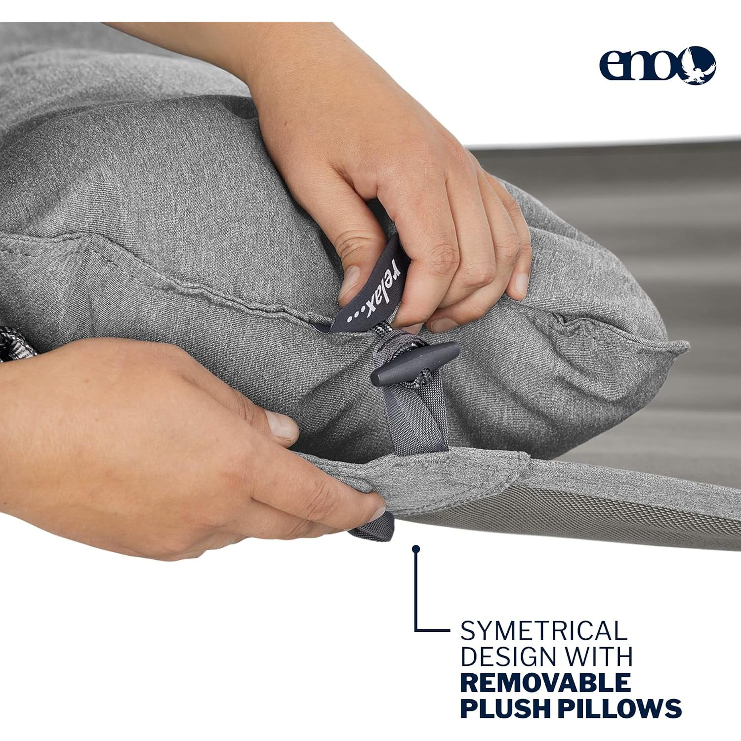 Hamaca Doble ENO SuperNest SL - Gris Piedra, 240x140 cm