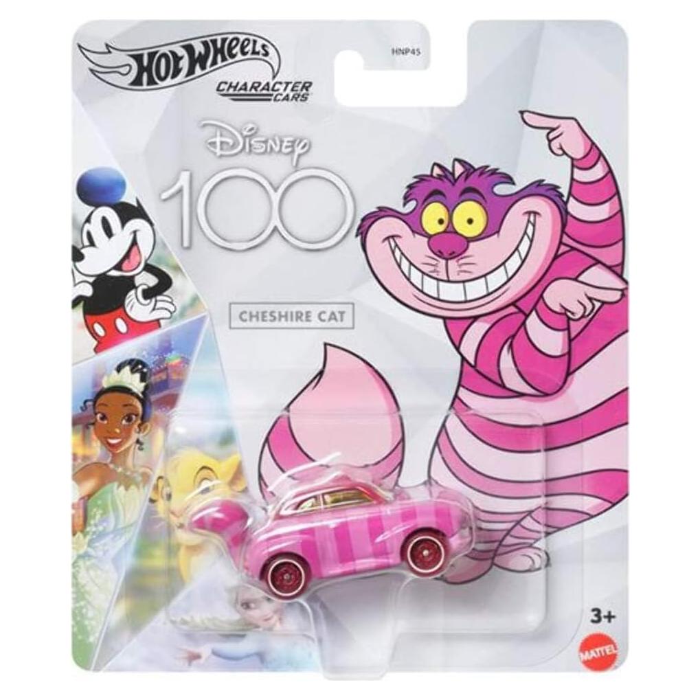 Hot Wheels Gato de Cheshire 1:64 Disney 100 Coleccionable