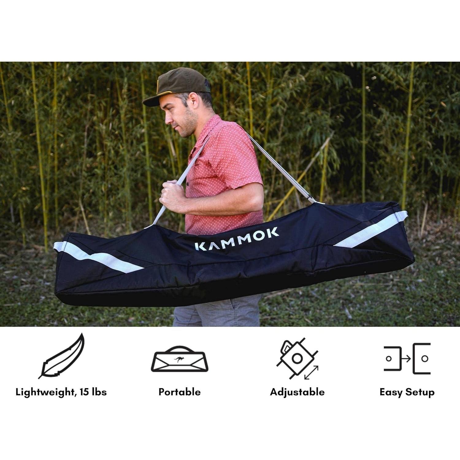 Soporte de Hamaca KAMMOK Swiftlet | Ligero 6.8kg, Modo Silla