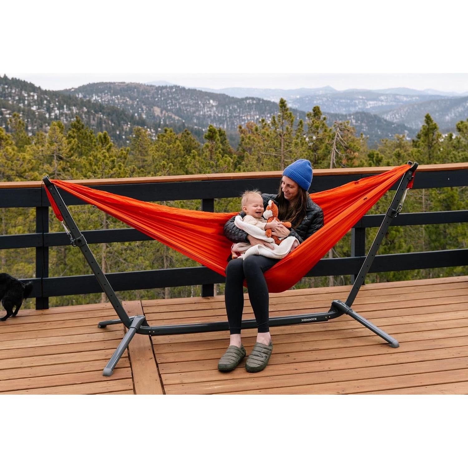 Soporte de Hamaca KAMMOK Swiftlet | Ligero 6.8kg, Modo Silla