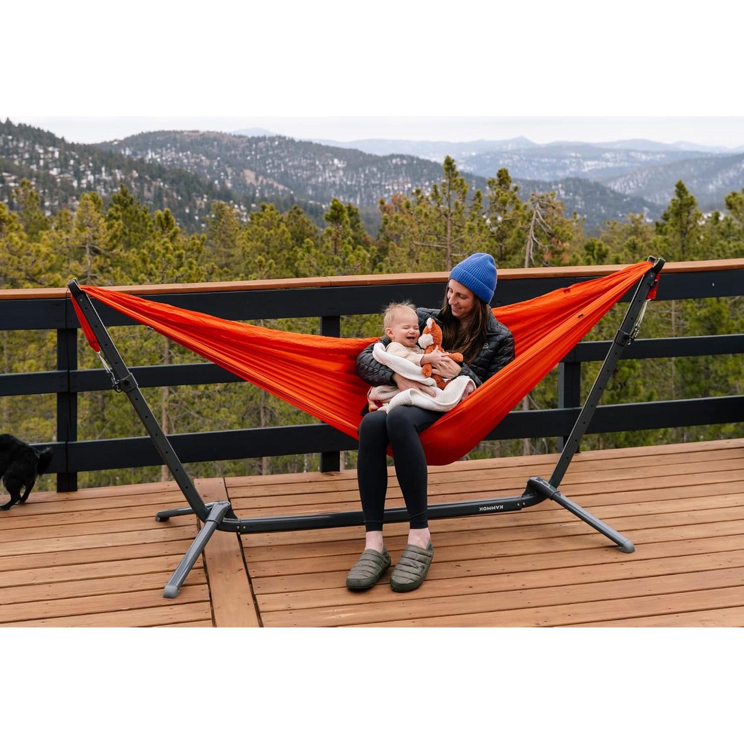 Soporte de Hamaca KAMMOK Swiftlet | Ligero 6.8kg, Modo Silla