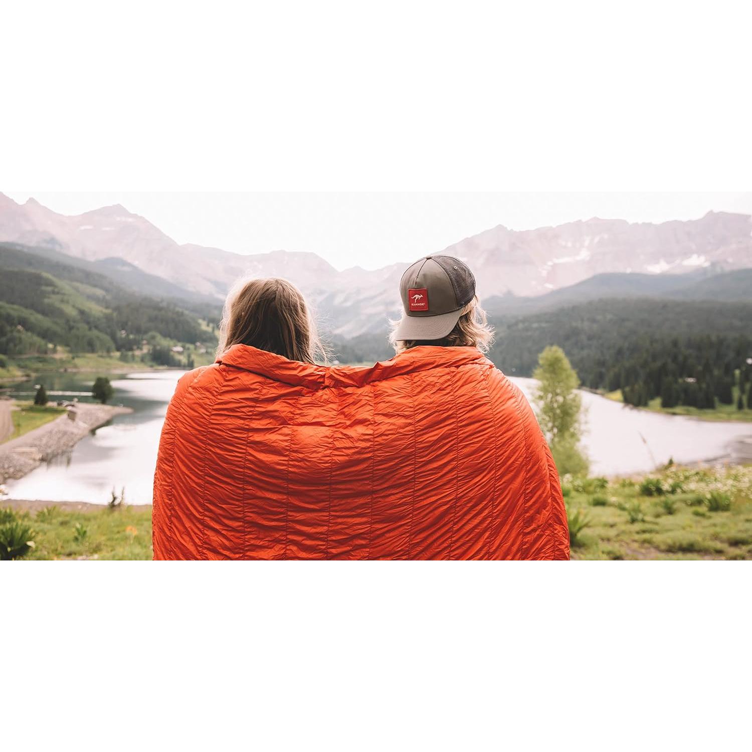 Edredón de Plumas KAMMOK Firebelly 30°F Impermeable 223.5x137.2cm