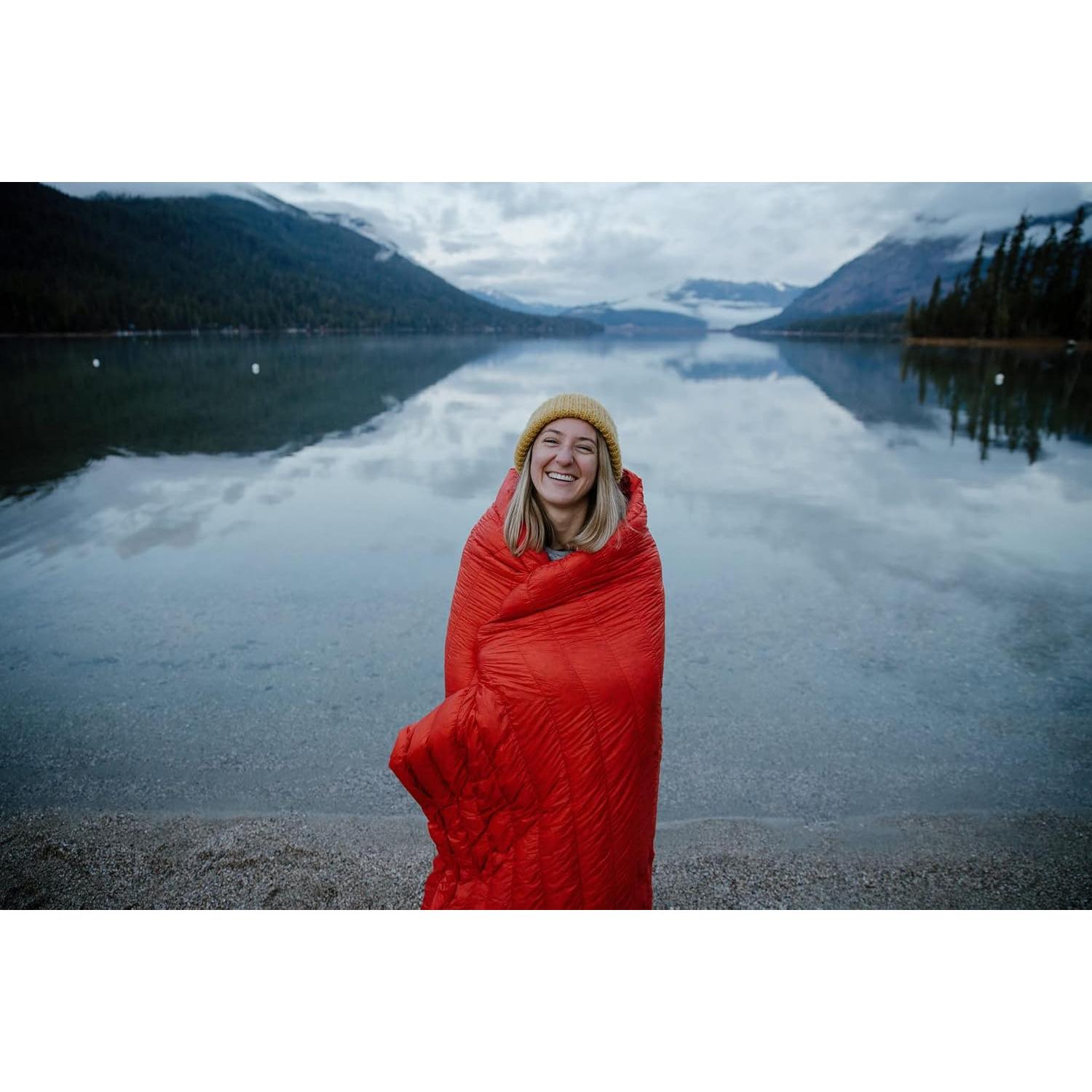 Edredón de Plumas KAMMOK Firebelly 30°F Impermeable 223.5x137.2cm