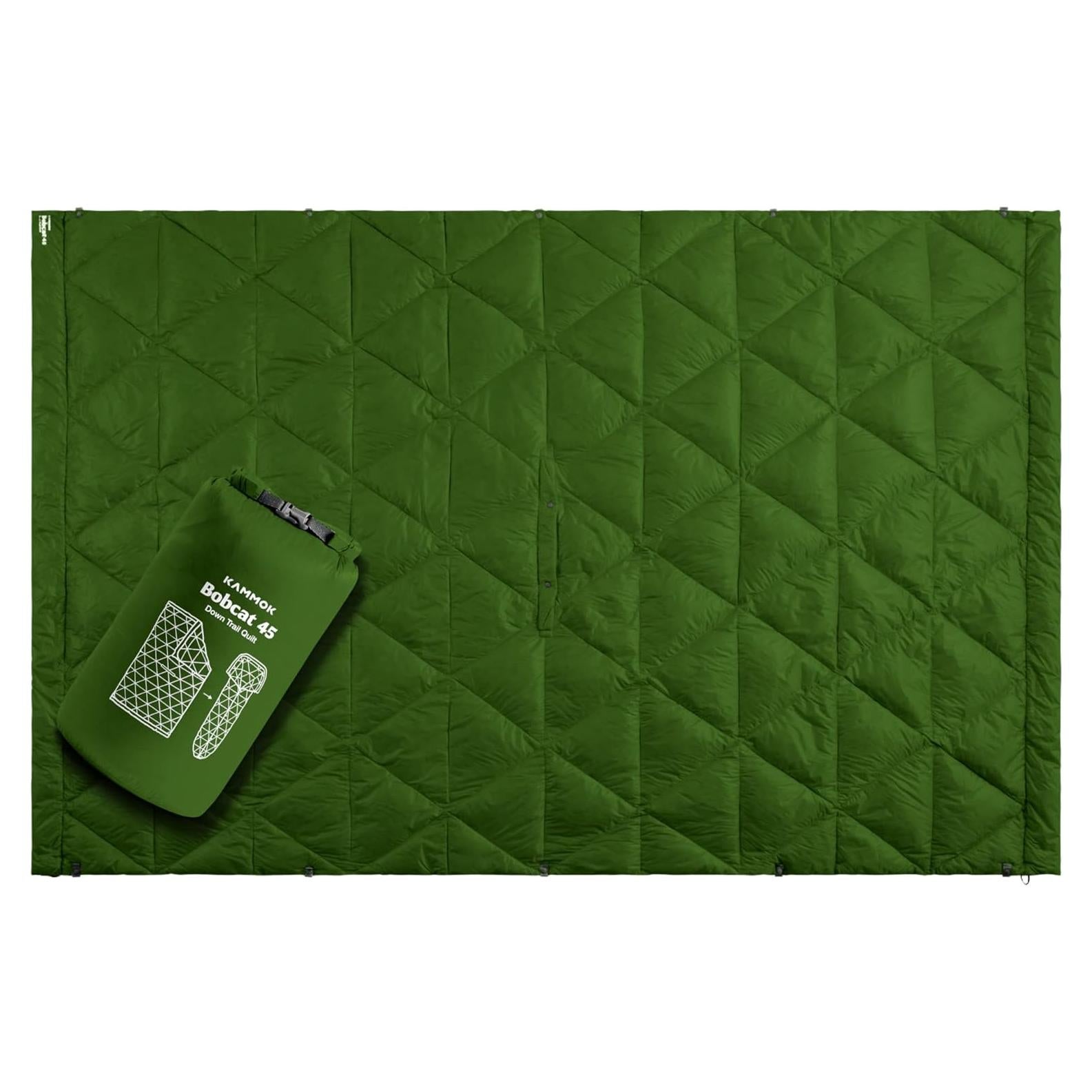 Edredón de Plumas KAMMOK Bobcat 7°C Compacto y Resistente