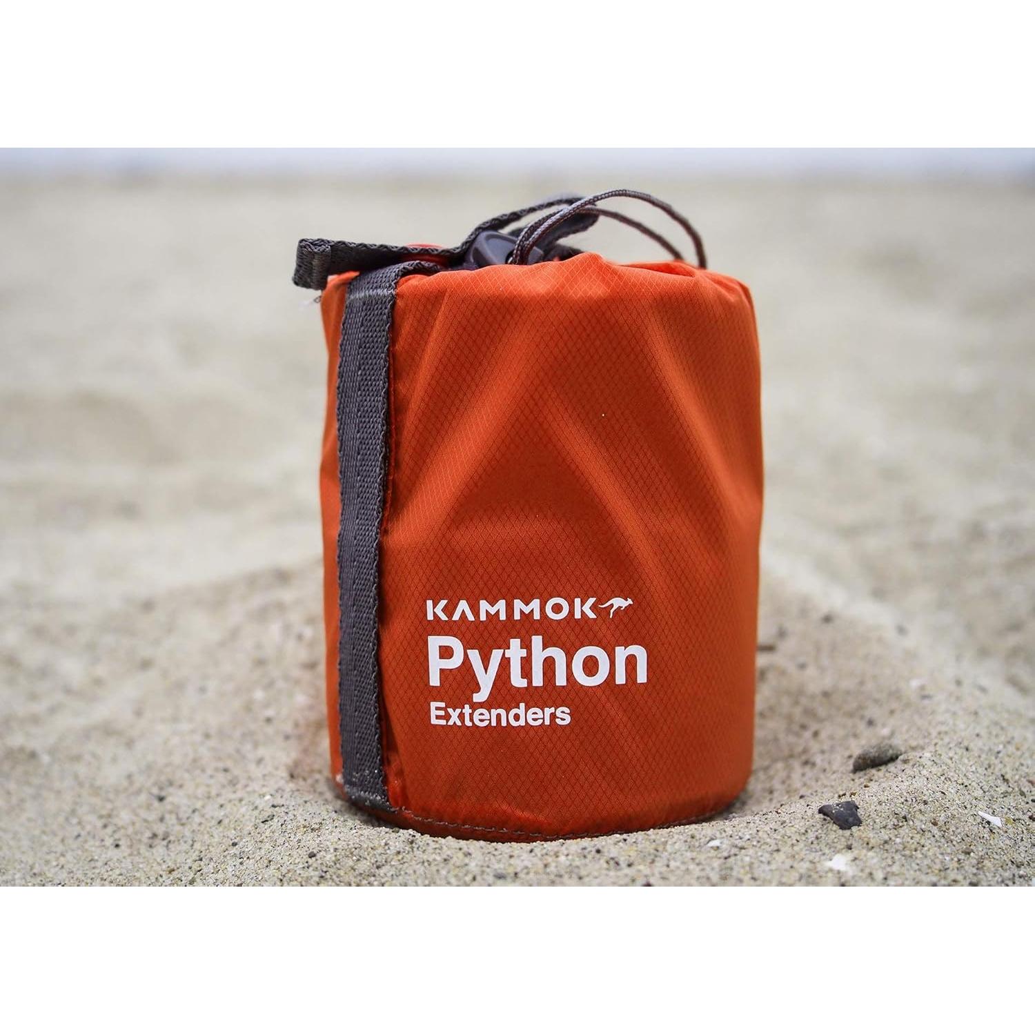 Correas de Hamaca KAMMOK Python Extensores 1.37m Set de 2