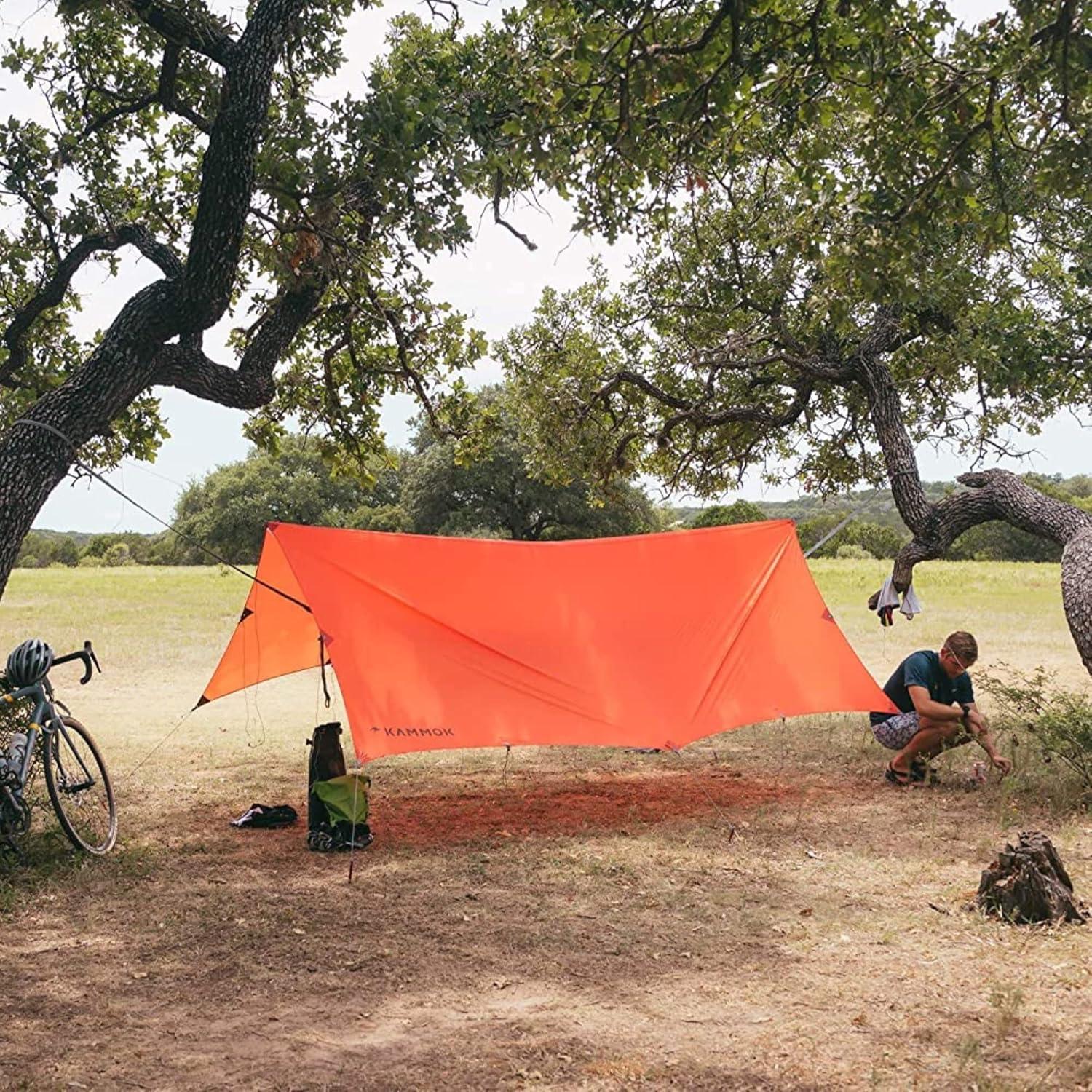 Tarp de Camping KAMMOK Kuhli Naranja Brasa 364.5x274.5cm