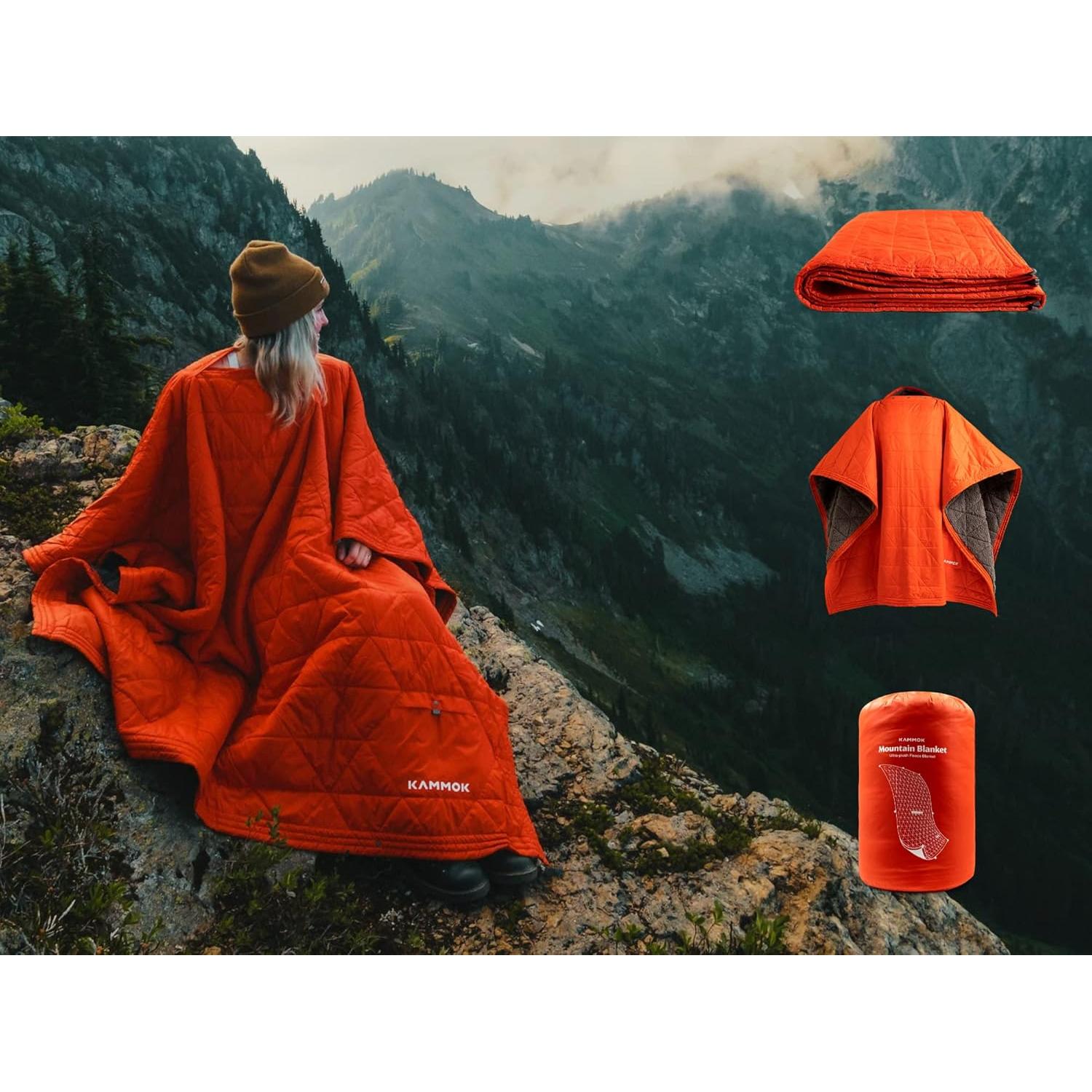 Manta de Montaña KAMMOK - Resistente al Agua, 213x127 cm
