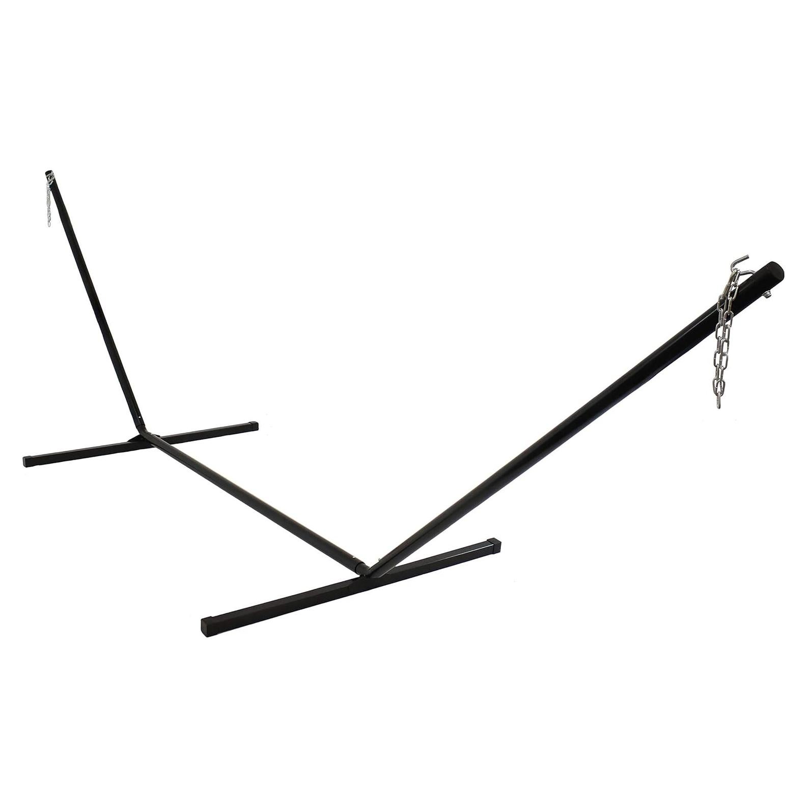 Soporte de Hamaca de Acero Sunnydaze 4.57m Negro 181kg