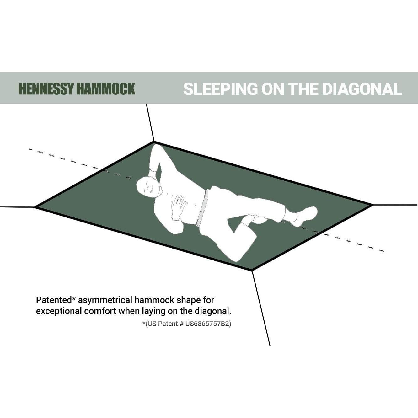 Hennessy Hammock - Explorer Deluxe Zip XL