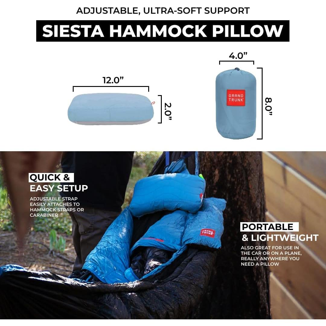 Hamaca Ultimate Grand Trunk con Almohada y Correas Ajustables