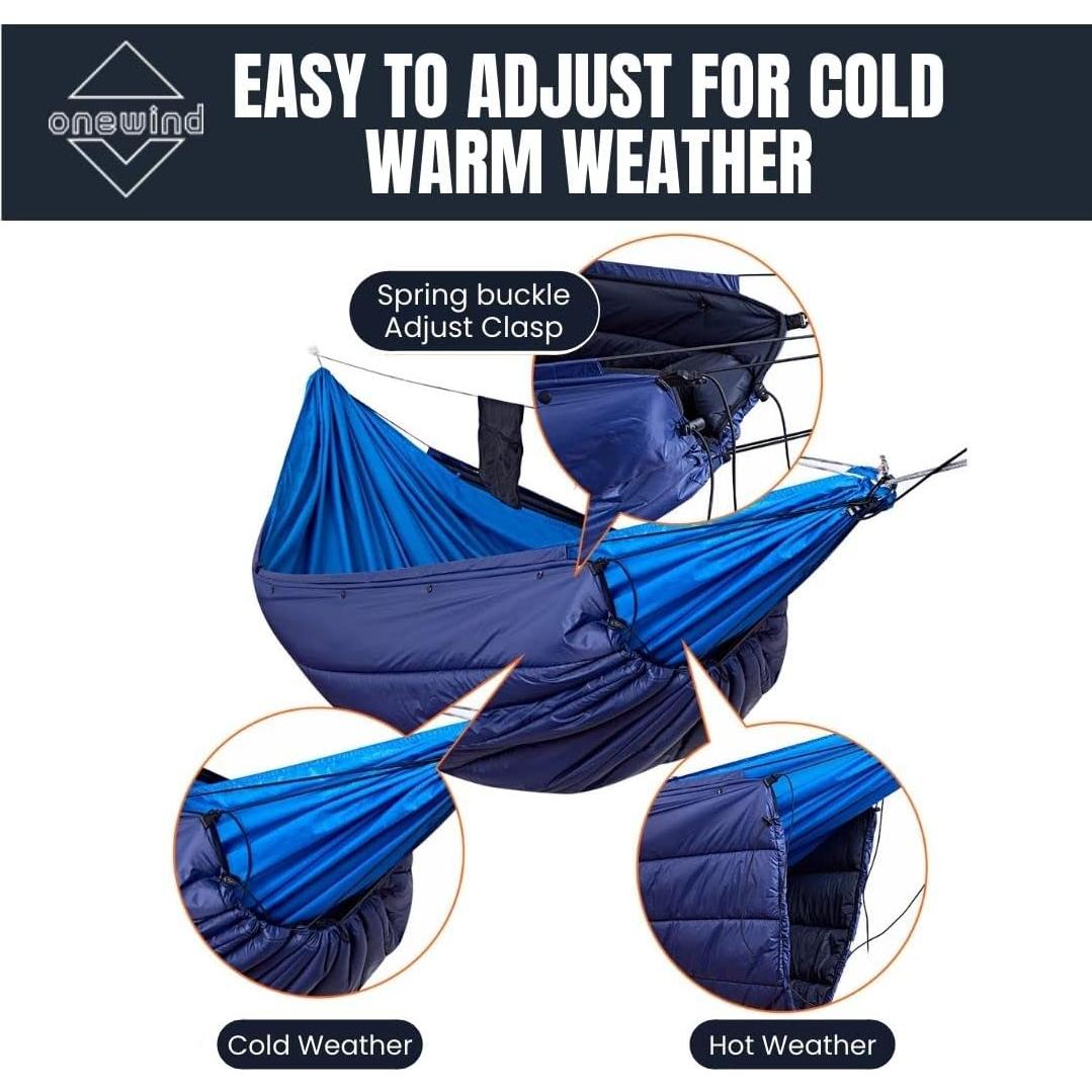 Underquilt Doble OneWind 208x132 cm Aislamiento Ultraligero