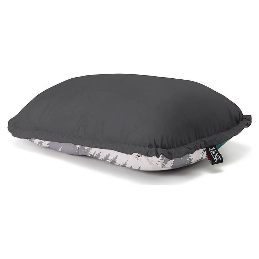 Almohada de Viaje Ajustable GRAND TRUNK - Gris Pizarra, 43x33cm