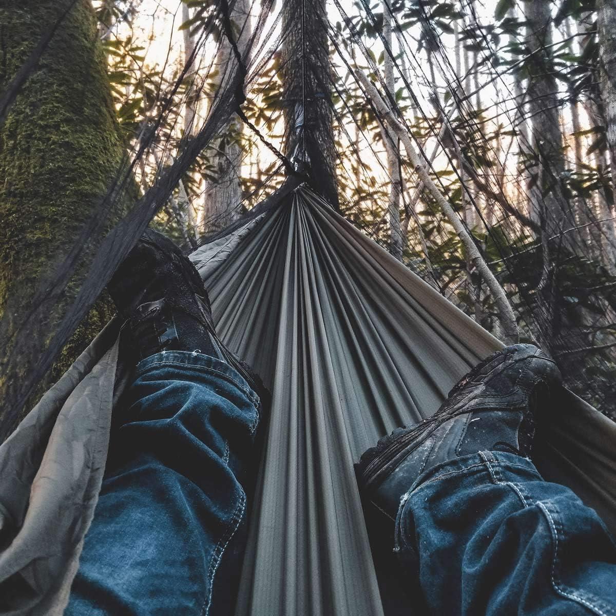 Hamaca de Camping Onewind Doble 12 Pies con Red Mosquitos