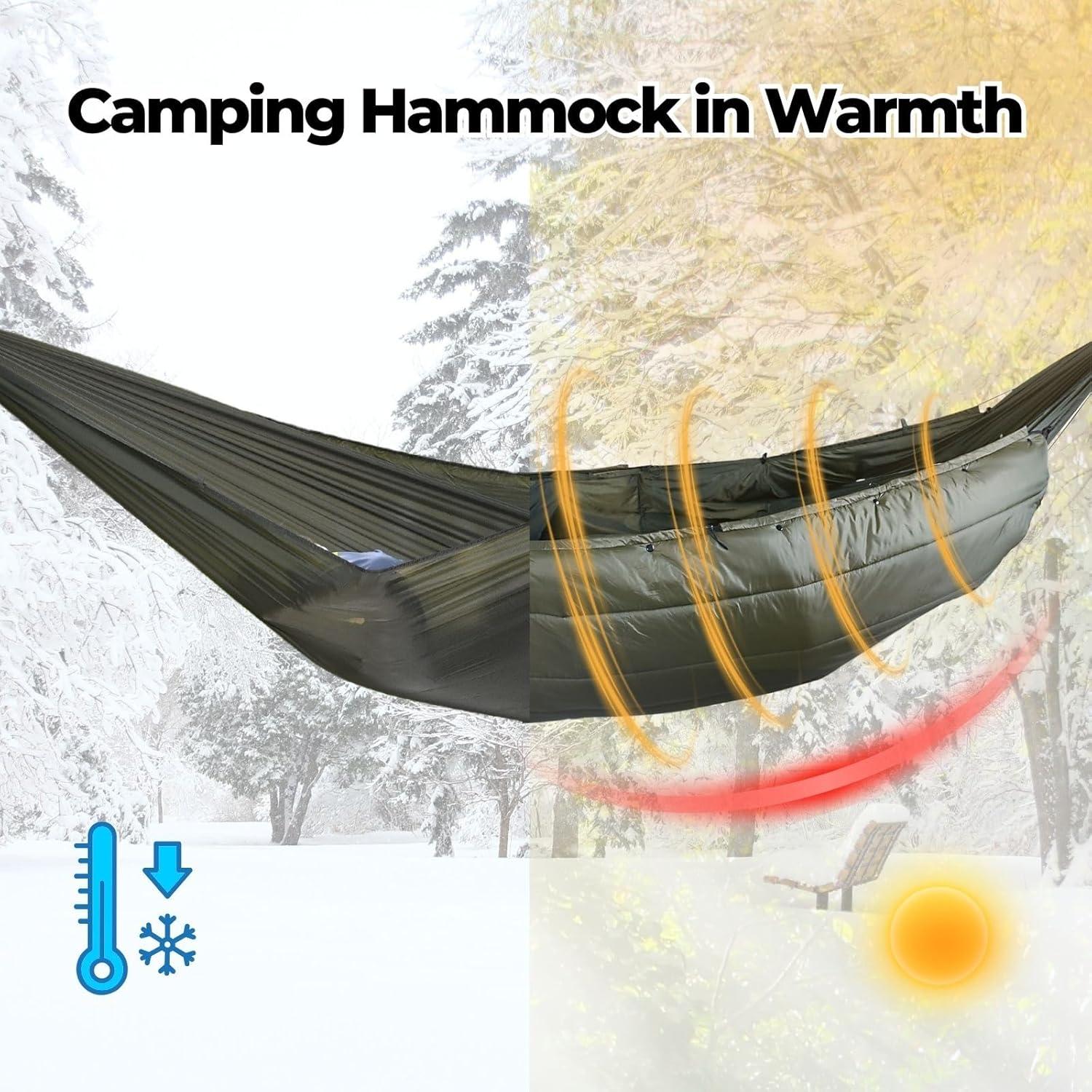 Hamaca Doble Onewind con Manta Aislante Ultraligera 211x132cm