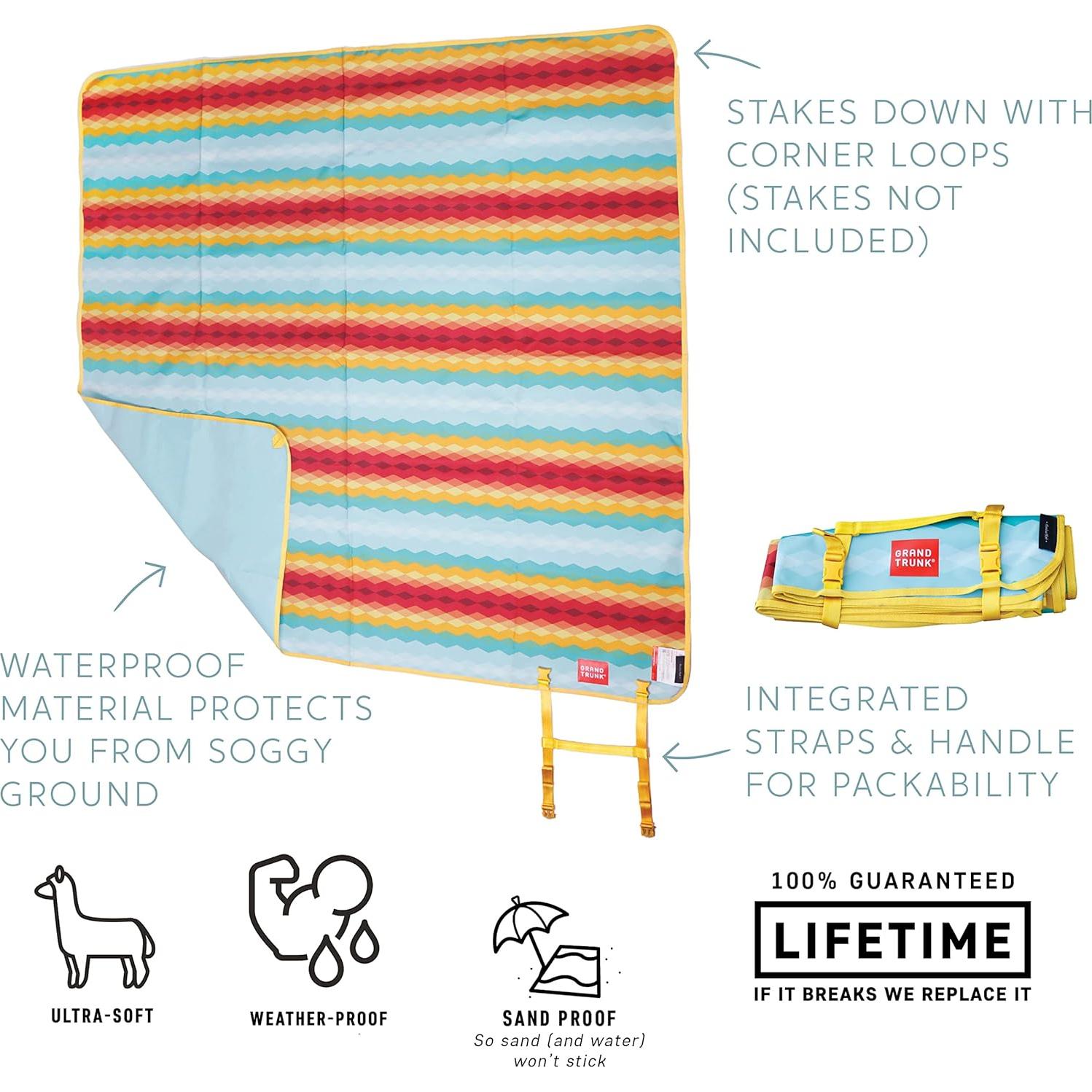 Manta Exterior Impermeable Grande Grand Trunk Horizonte 213x140cm